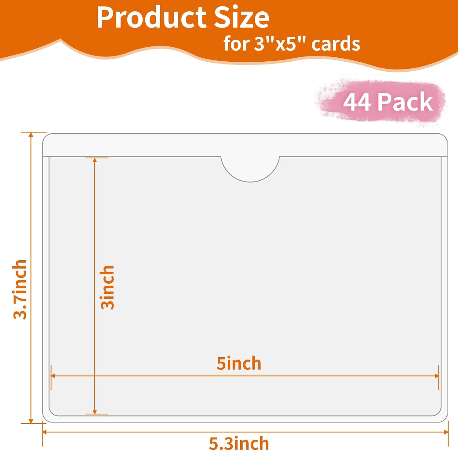 Detalle 2 de Storage Bin Labels, 3×5-Inch Card Holders