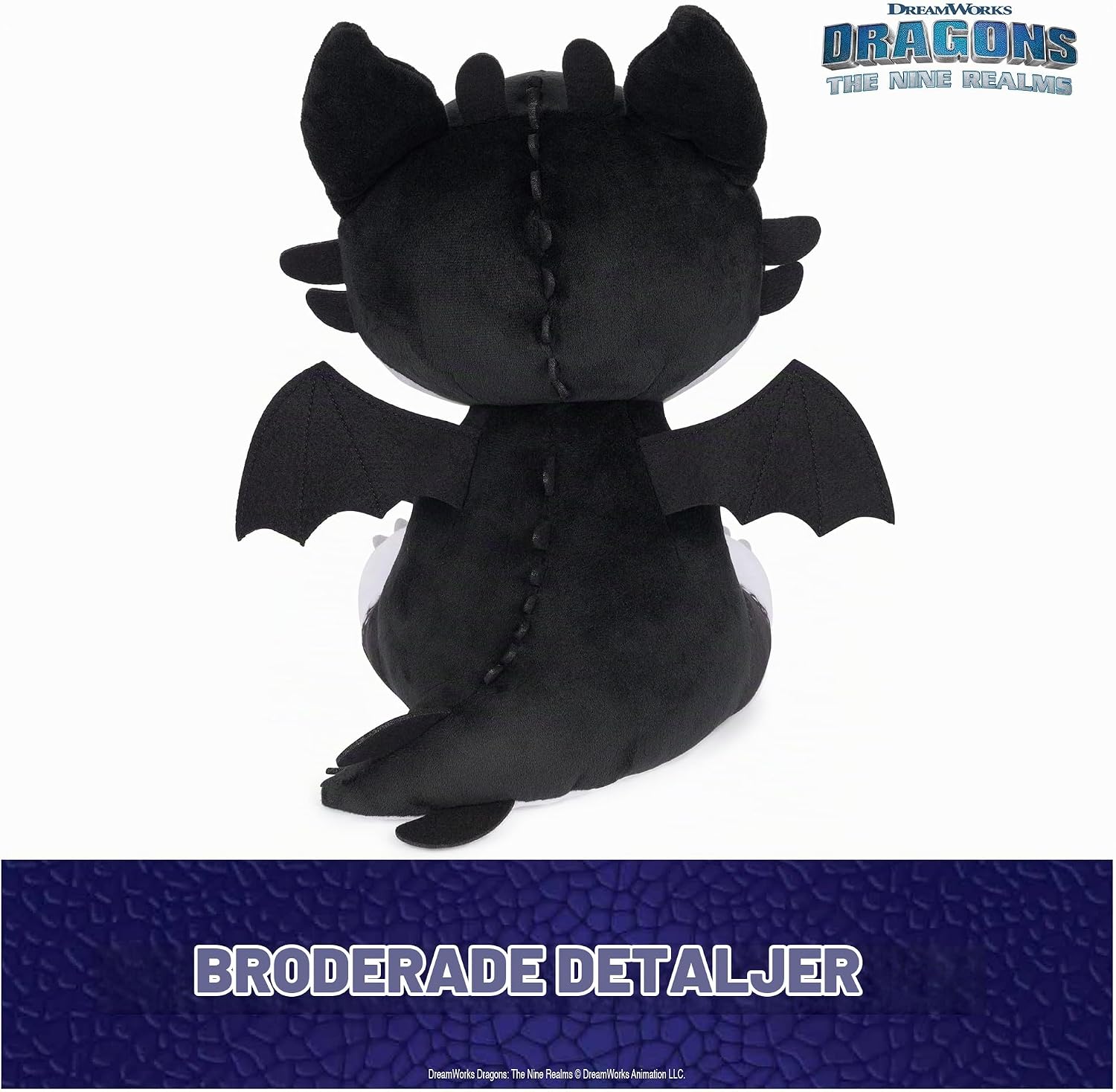 Detalle 1 de How To Train Your Dragon 6064862 Thunder plyschdrake med Plasma Blast, 30 cm