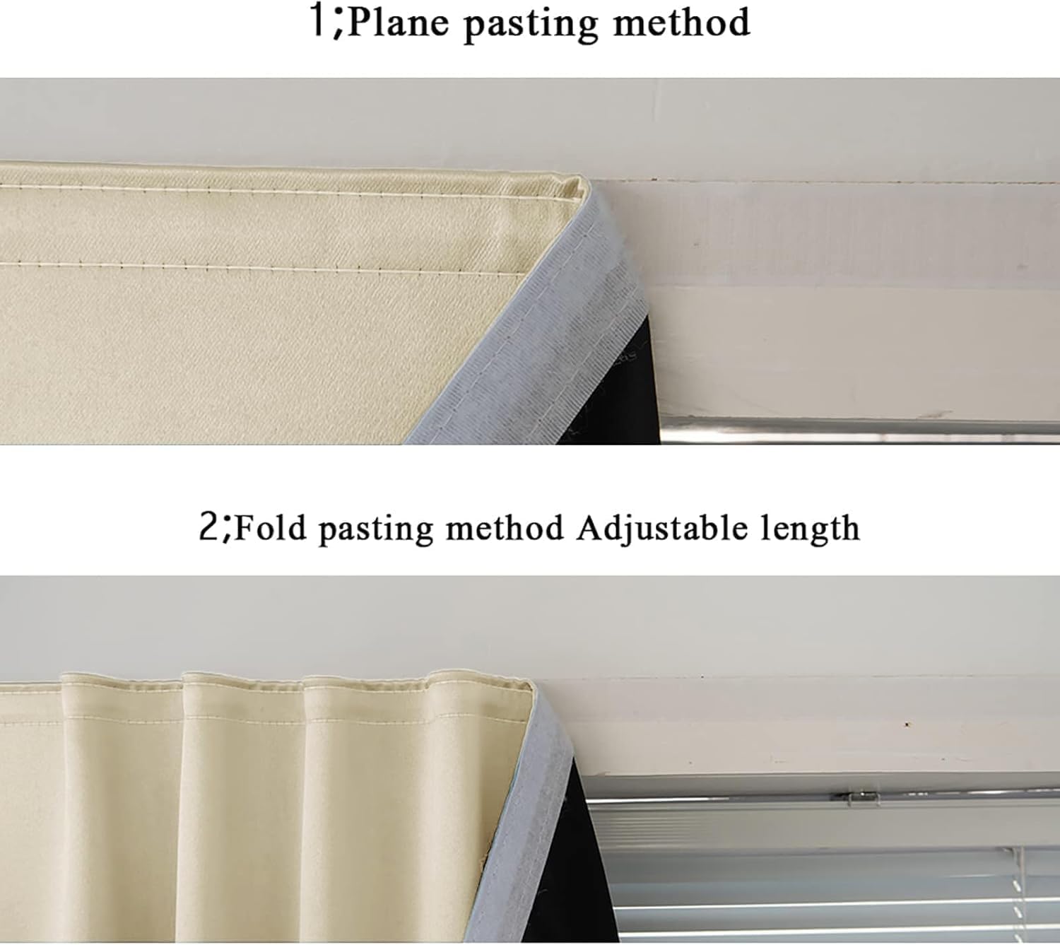 Detalle 1 de AJAZZ Blackout Curtain Panel 35" W x 48" L