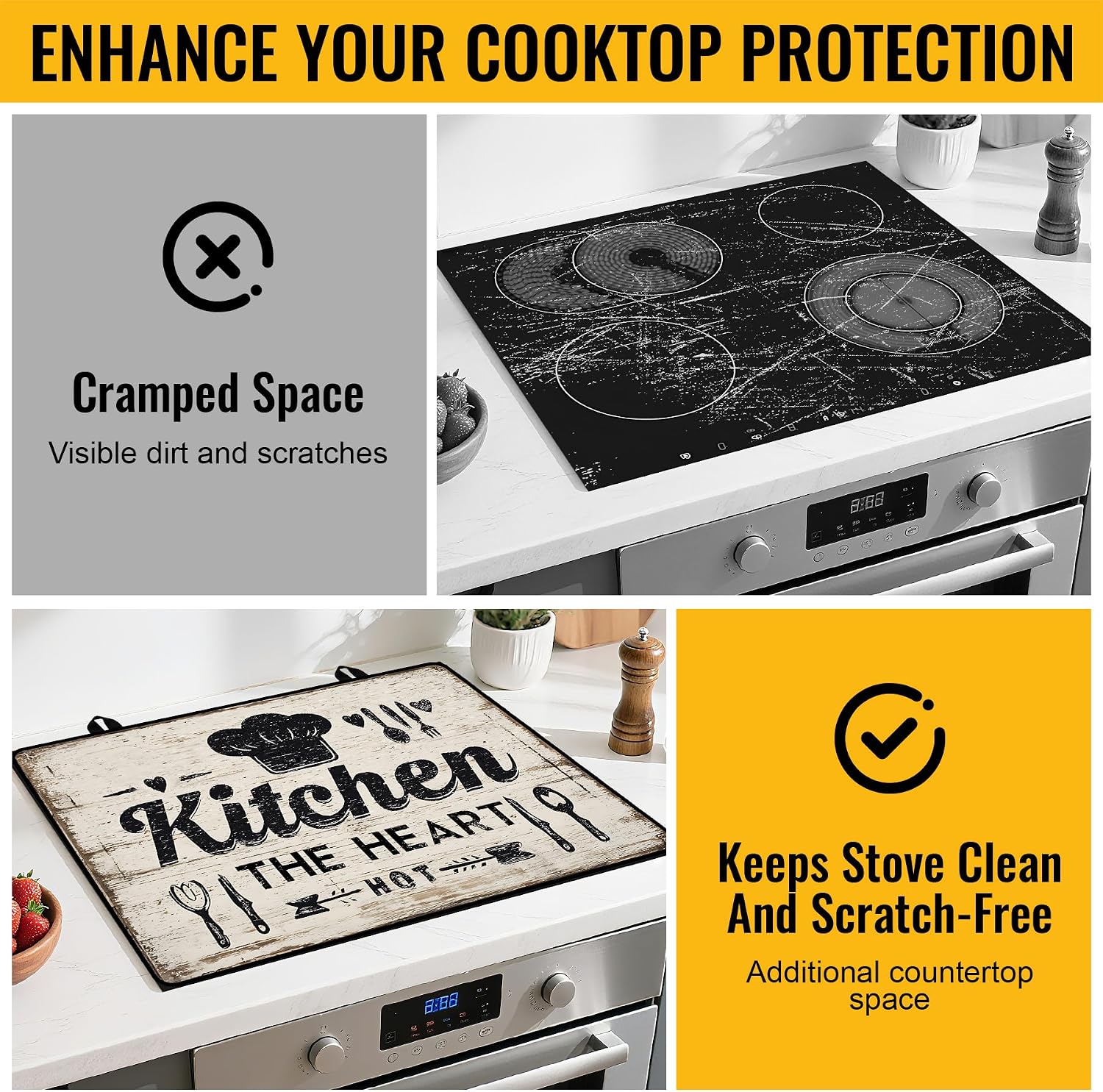 Thumbnail 4 de NYZE Stove Top Cover 28x20 Inch