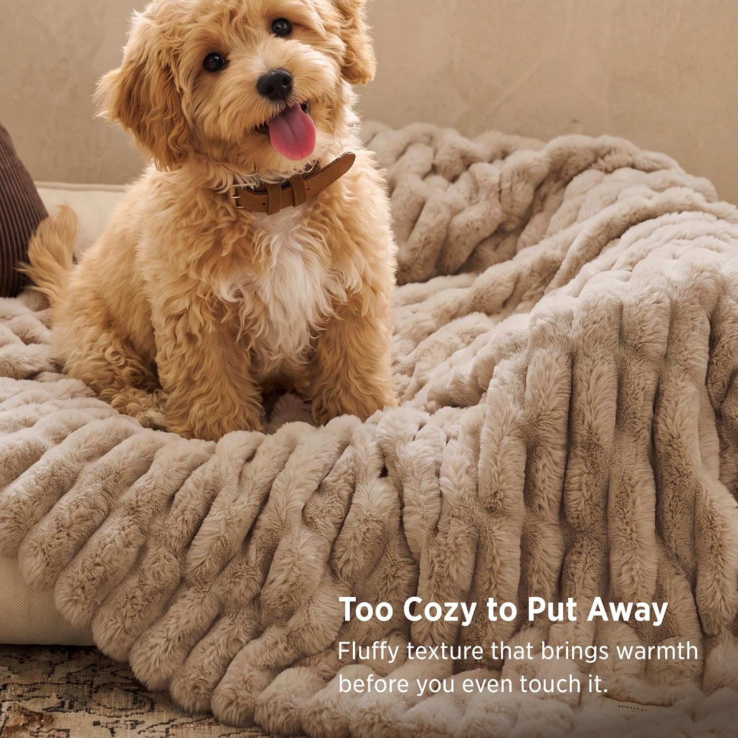 Thumbnail 4 de Bedsure Faux Fur Throw Blanket
