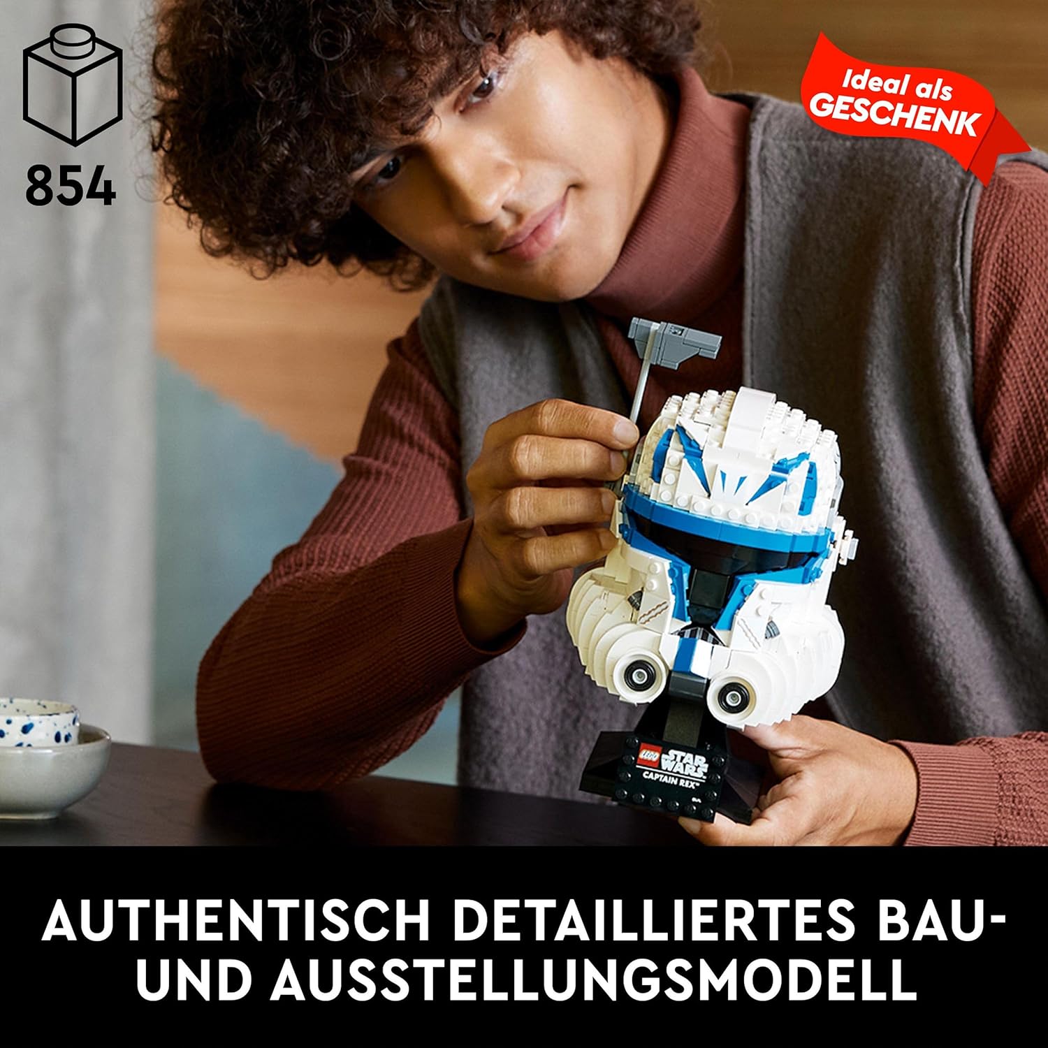 Thumbnail 1 de LEGO 75349 Captain Rex Helm Set – Star Wars The Clone Wars, Sammlerstück für Erwachsene