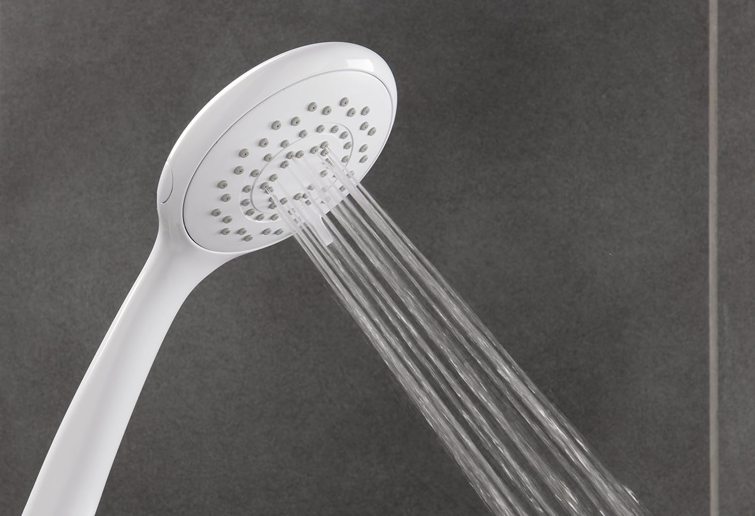 Thumbnail 2 de Triton Showers Showerhead (8000 Series) – White Finish, 5 Spray Patterns