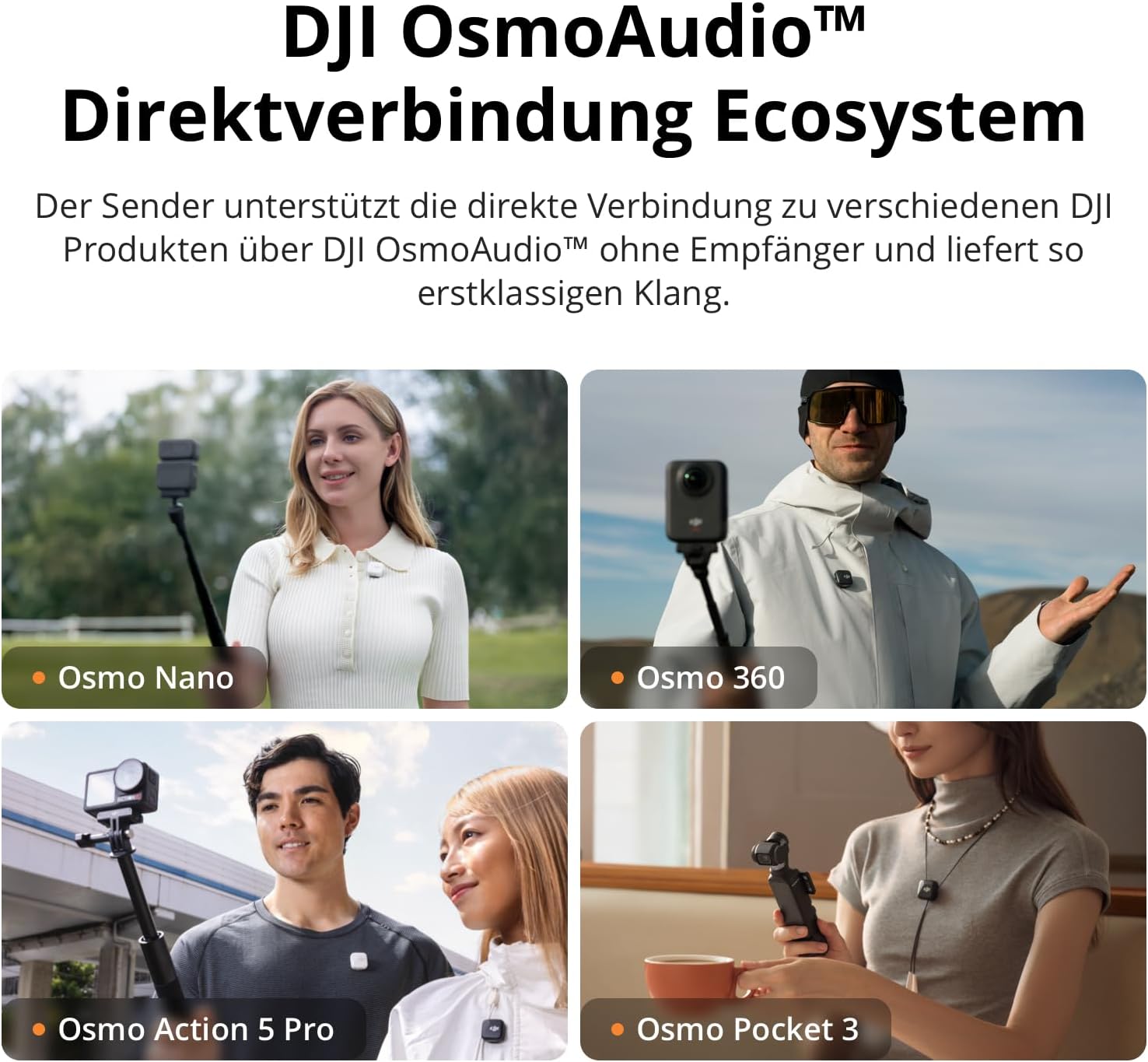 Thumbnail 4 de DJI Mic Mini Sender Funkmikrofon