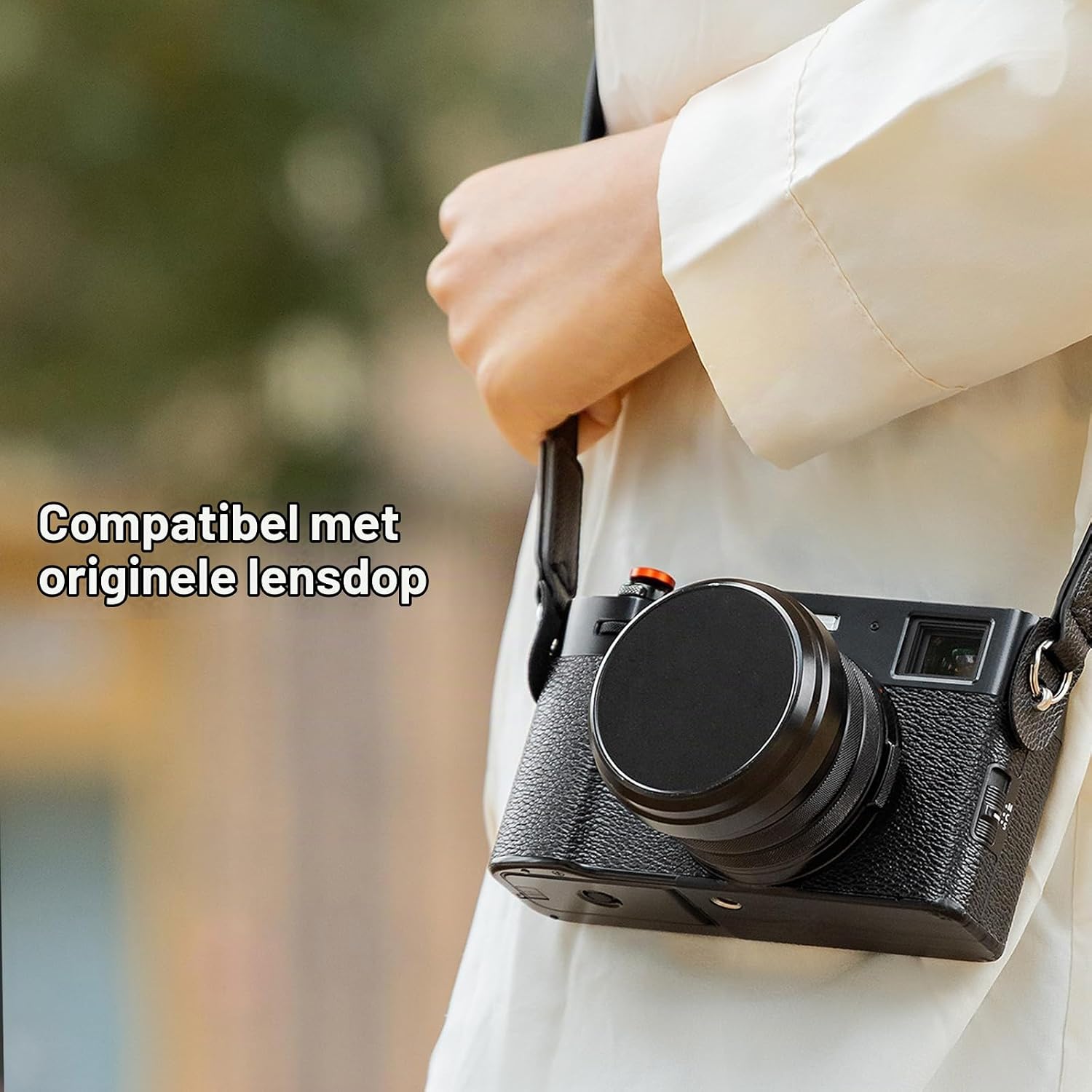 Detalle 1 de SMALLRIG 5850 UV-filter met zonnekap voor FUJIFILM X100VI/X100V