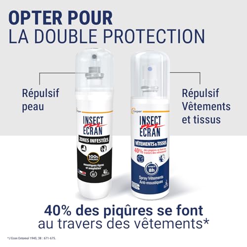 Thumbnail 6 de Insect Ecran Anti-Moustiques Zones Infestées 8H – Spray répulsif 3x100ml