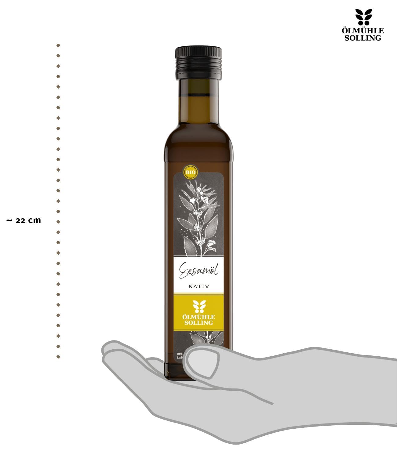 Thumbnail 2 de Ölmühle Solling BIO Sesamöl nativ Naturland-FAIR, 250 ml – milder Geschmack, kaltgepresst