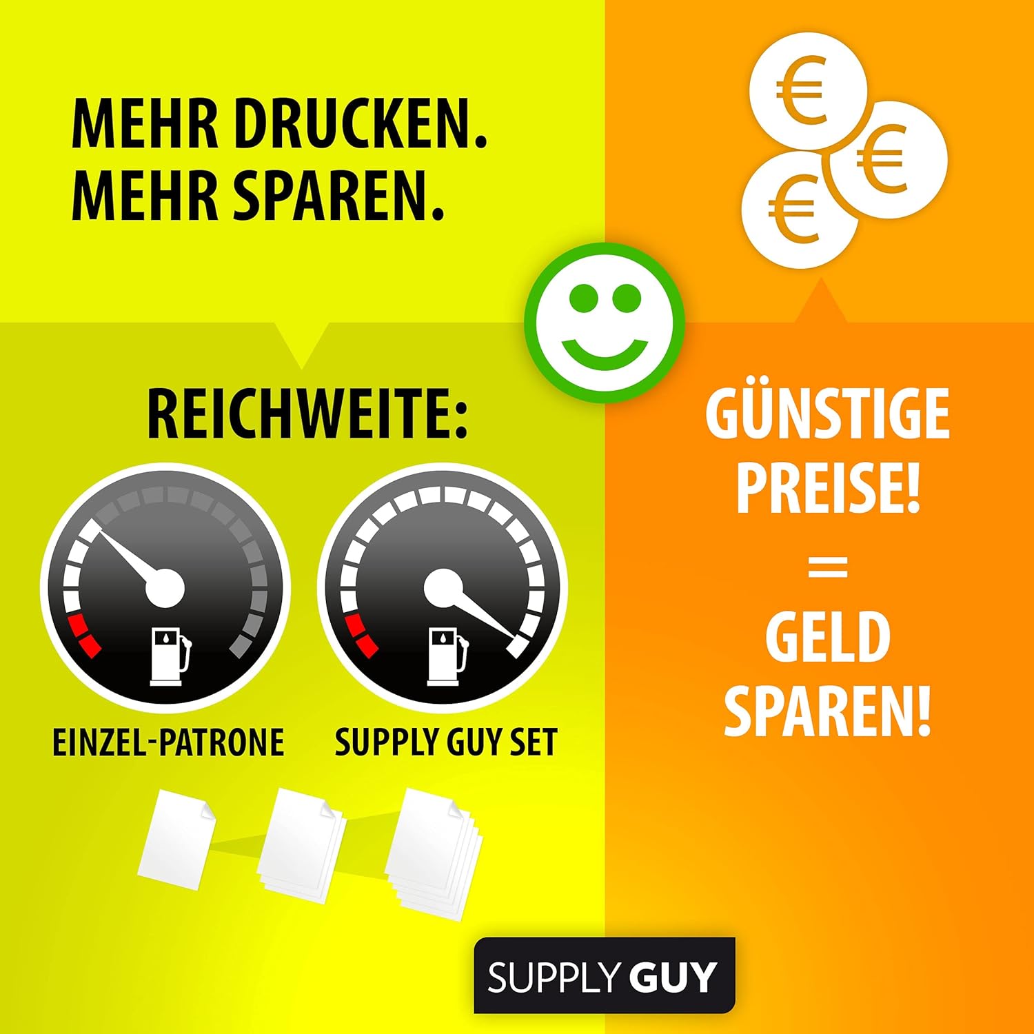 Thumbnail 4 de Supply Guy 4 Druckerpatronen kompatibel mit Kodak 30 / 30XL High Yield (Multipack) für verschiedene ESP-/Office-/Hero-Modelle