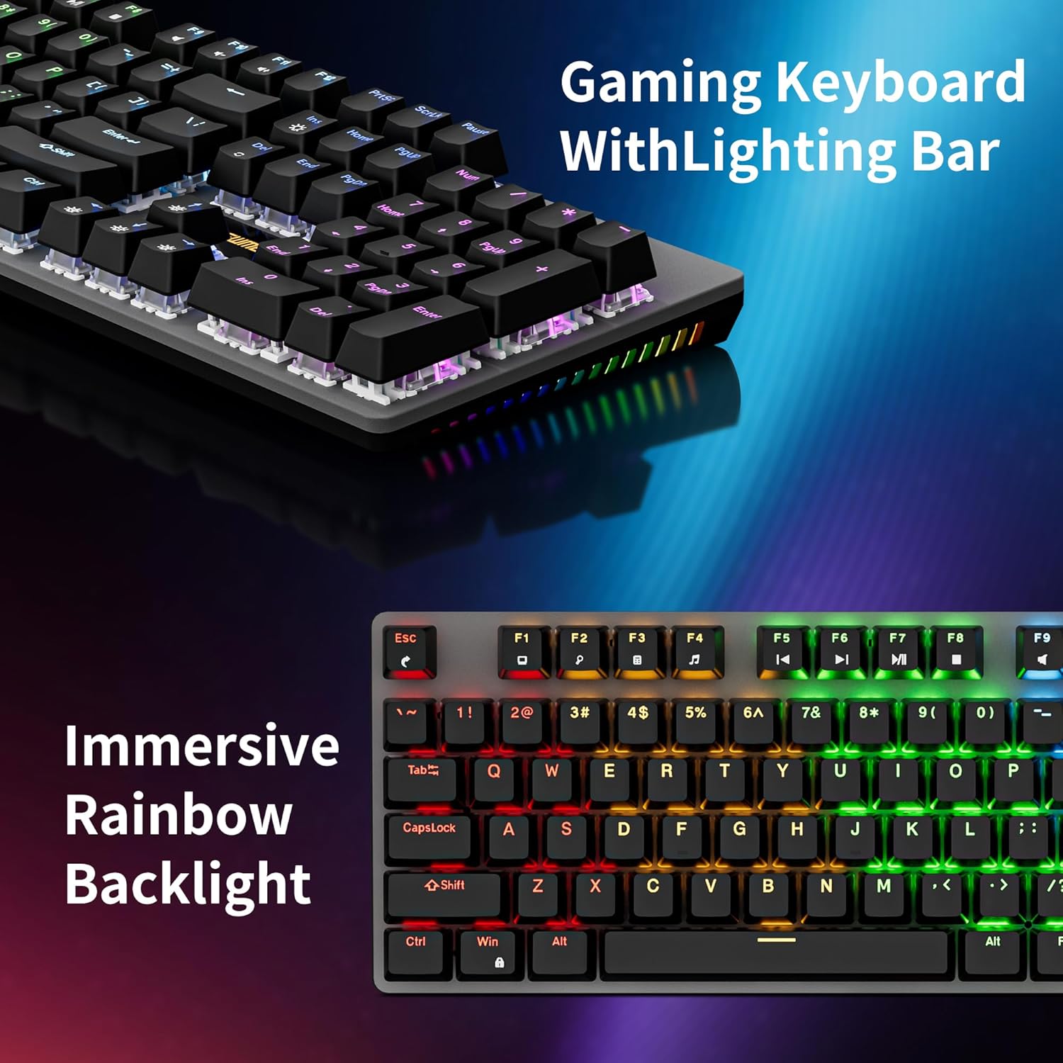 Detalle de NEWMEN GM325Pro Wired Mechanical Gaming Keyboard