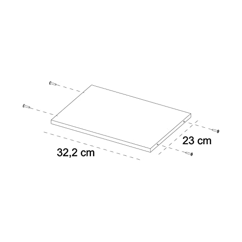 Detalle de Ripiano in cristallo Acrílico per sgabello Agplex – eleganza resistente