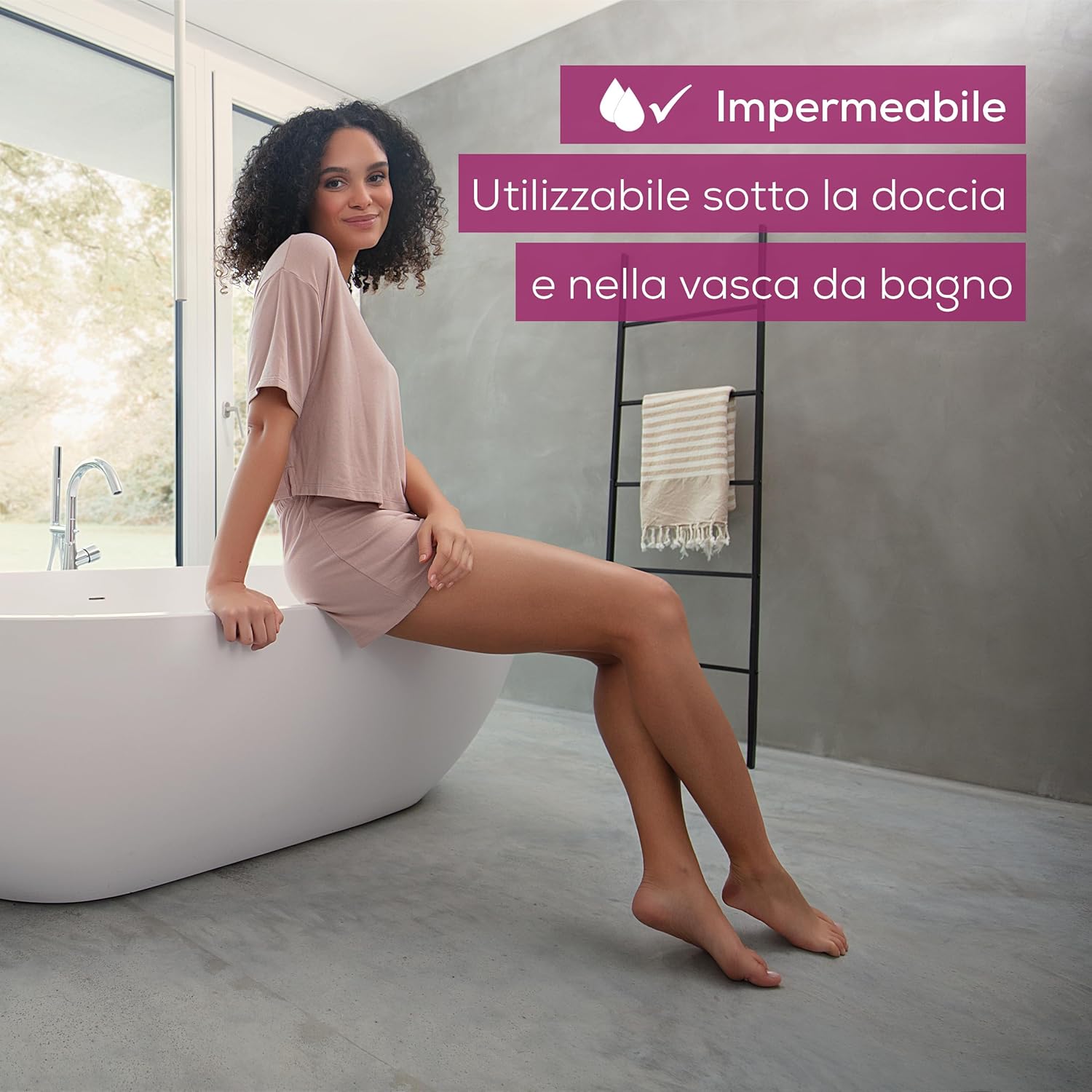 Detalle 2 de Beurer HL 36: rasoio Wet&Dry con luce LED e accessori peeling
