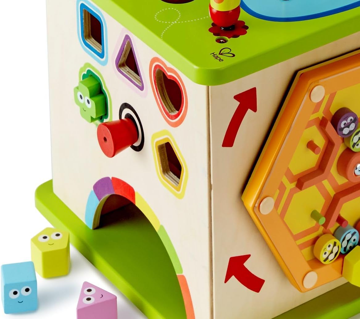 Thumbnail 6 de Hape Motorikwürfel „Kleine Tierchen“ – Holz-Multifunktionswürfel für Kleinkinder ab 12 Monaten