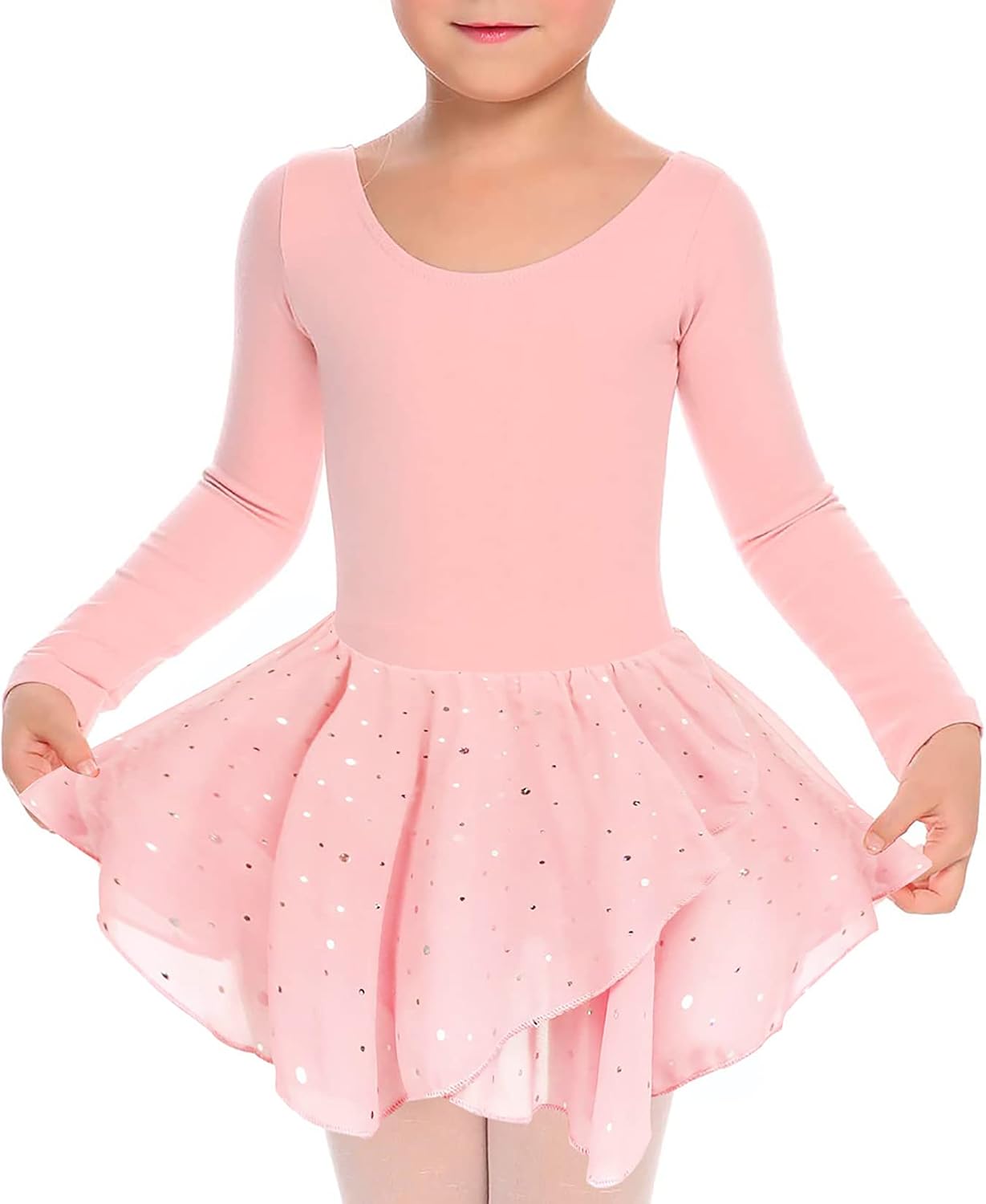 Detalle de TUONROAD Girls Ballet Dress 3-10 Years
