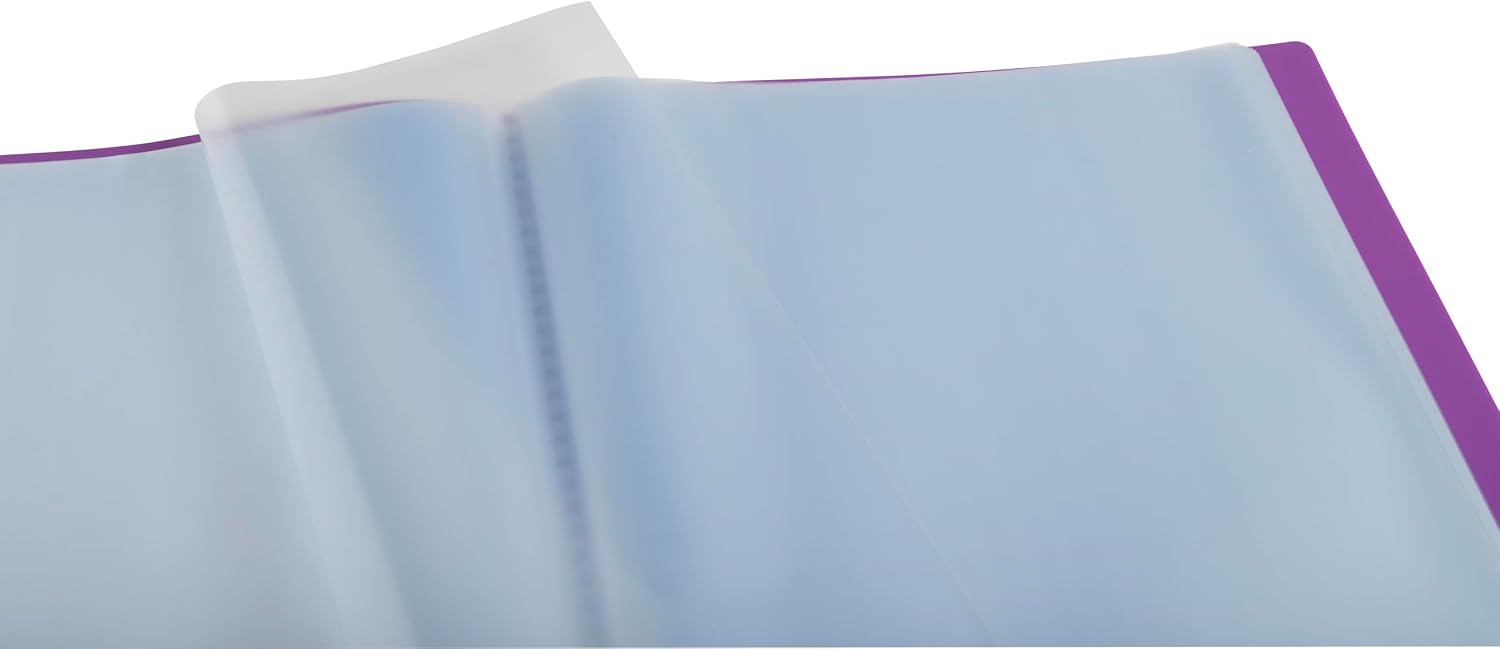 Detalle de Exacompta 8520E Protège-documents OPAK – 20 pochettes grainées, 40 vues, format A4 (24 x 32 cm)