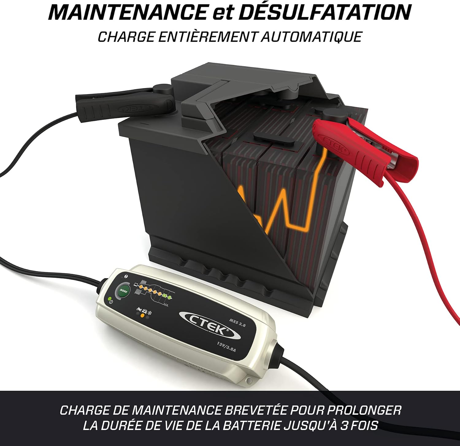 Thumbnail 4 de CTEK MXS 3.8 chargeur de batterie