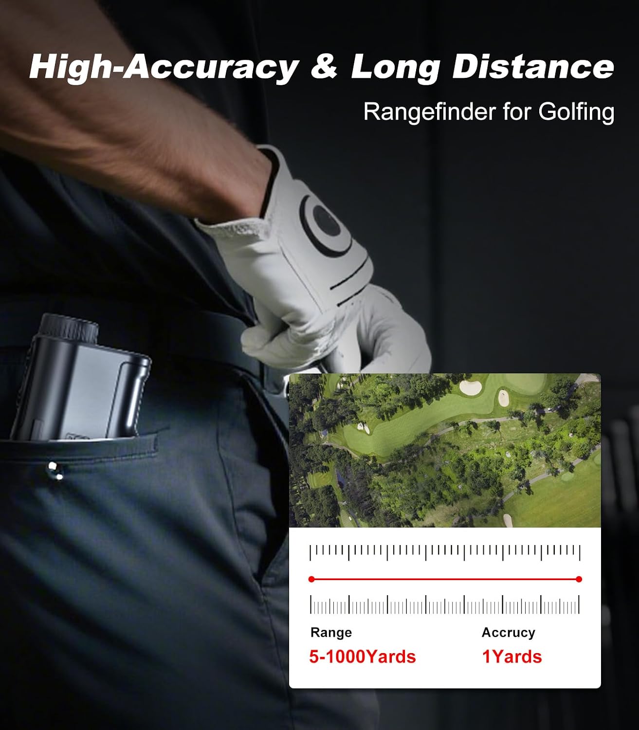 Detalle de Golf Rangefinder with Slope 1000 yd