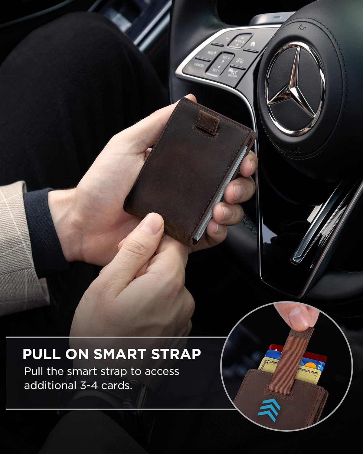Thumbnail 4 de SERMAN RFID Blocking Leather Wallet