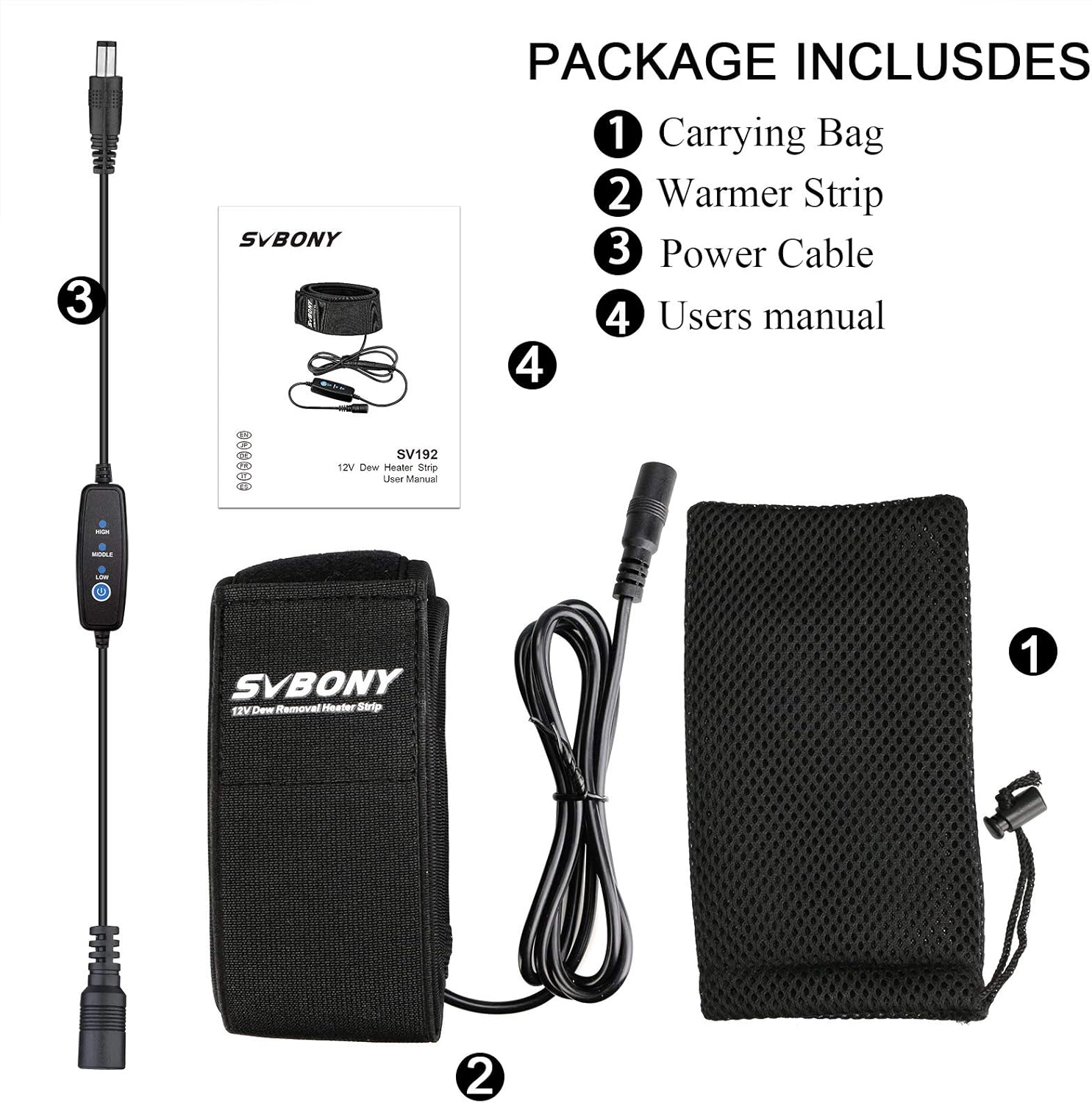 Thumbnail 6 de Svbony SV192 Objektiv Wärmer 560mm