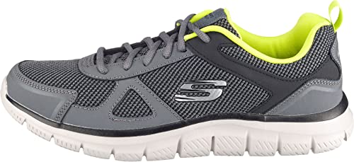 Thumbnail 1 de Skechers Track Bucolo para hombre: zapatillas de running en Gris con cuero y malla