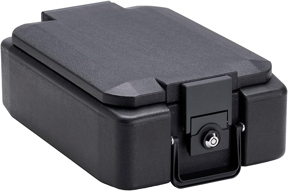 Burg Wächter FP22K Fireproof A4 Document Deed Box Safe Fire Chest (Black)