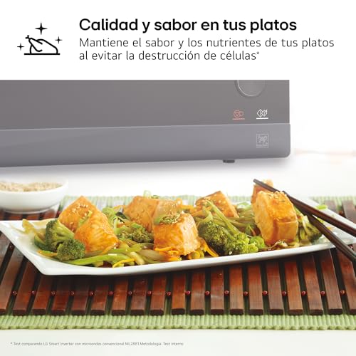Thumbnail 8 de LG MH6565CPW: Microondas con Grill 2 en 1, 25 L, Display Digital y Smart Inverter