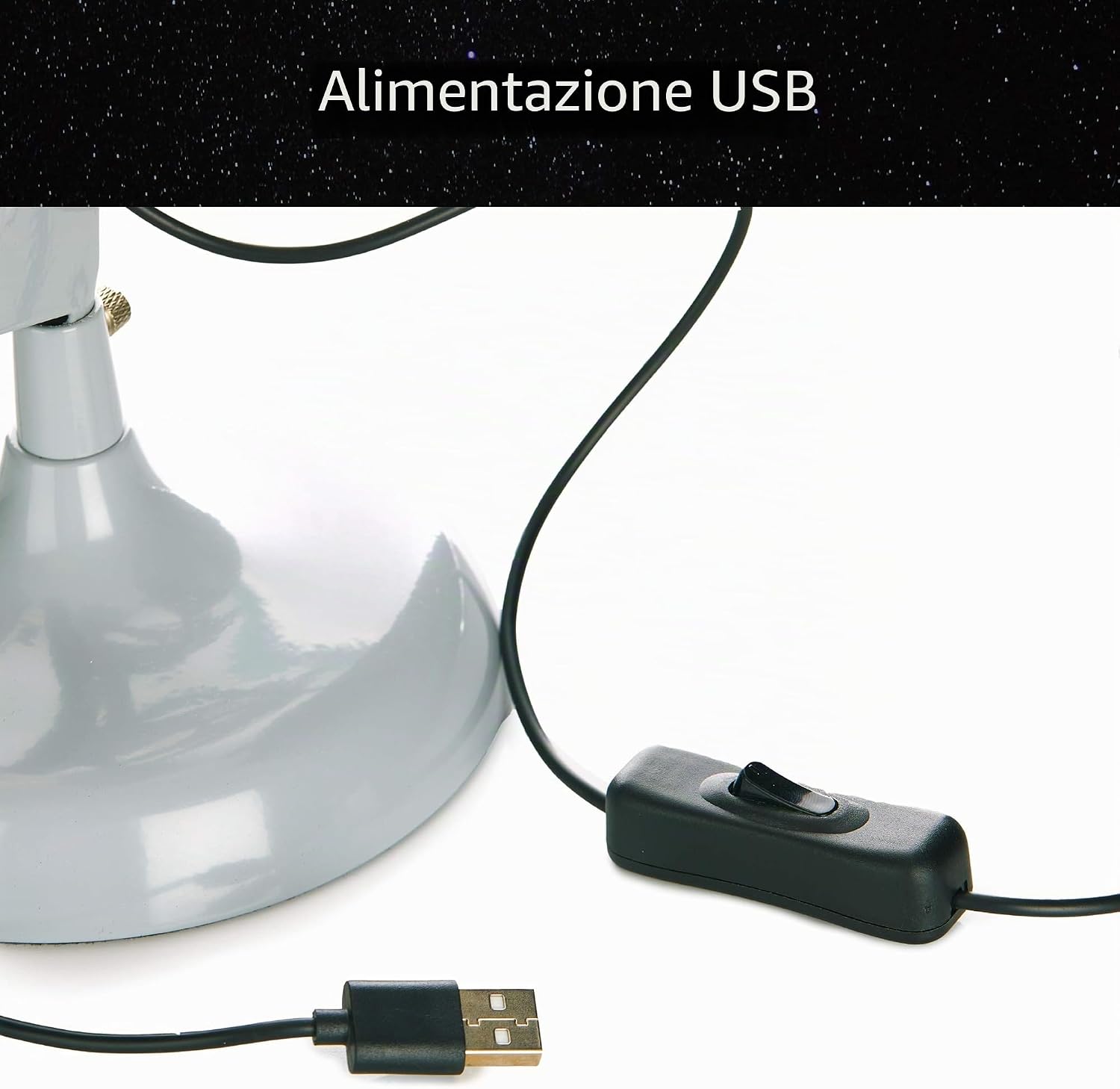 Thumbnail 3 de Paladone Millennium Falcon Lampada Pieghevole da Scrivania Star Wars – versione grigia, USB