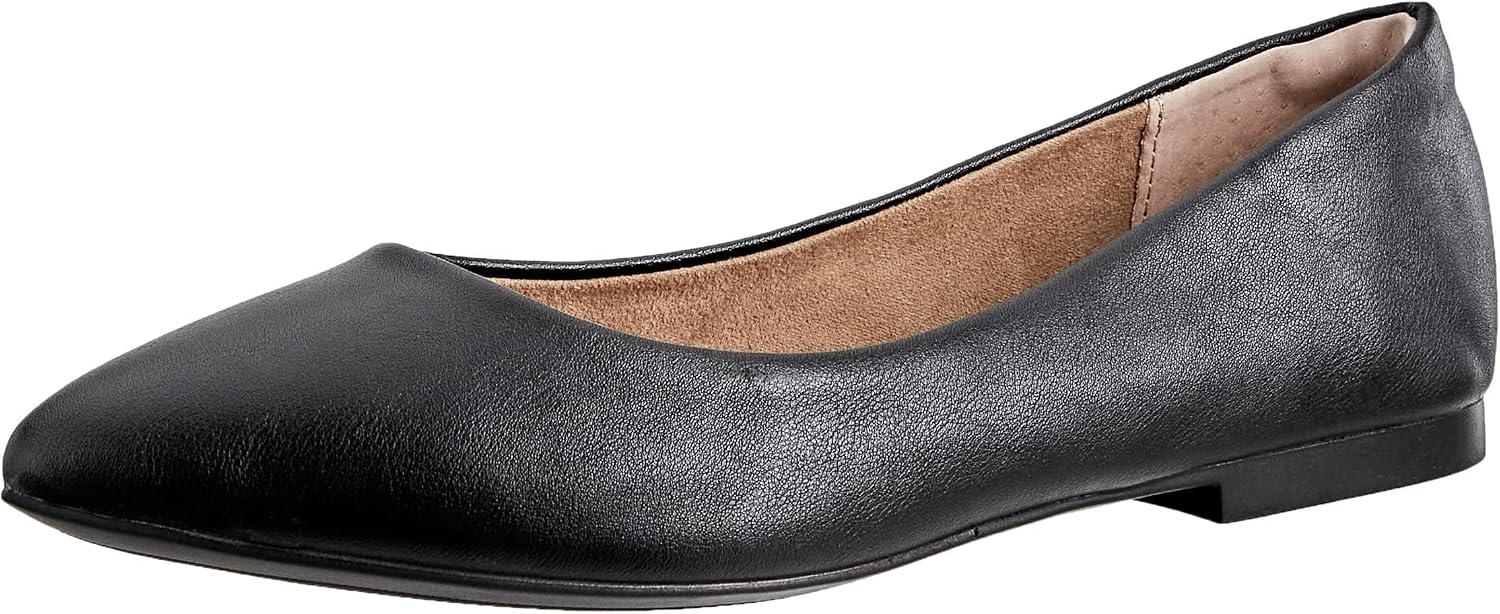 Detalle de Amazon Essentials Pointed-Toe Ballet Flats for Women