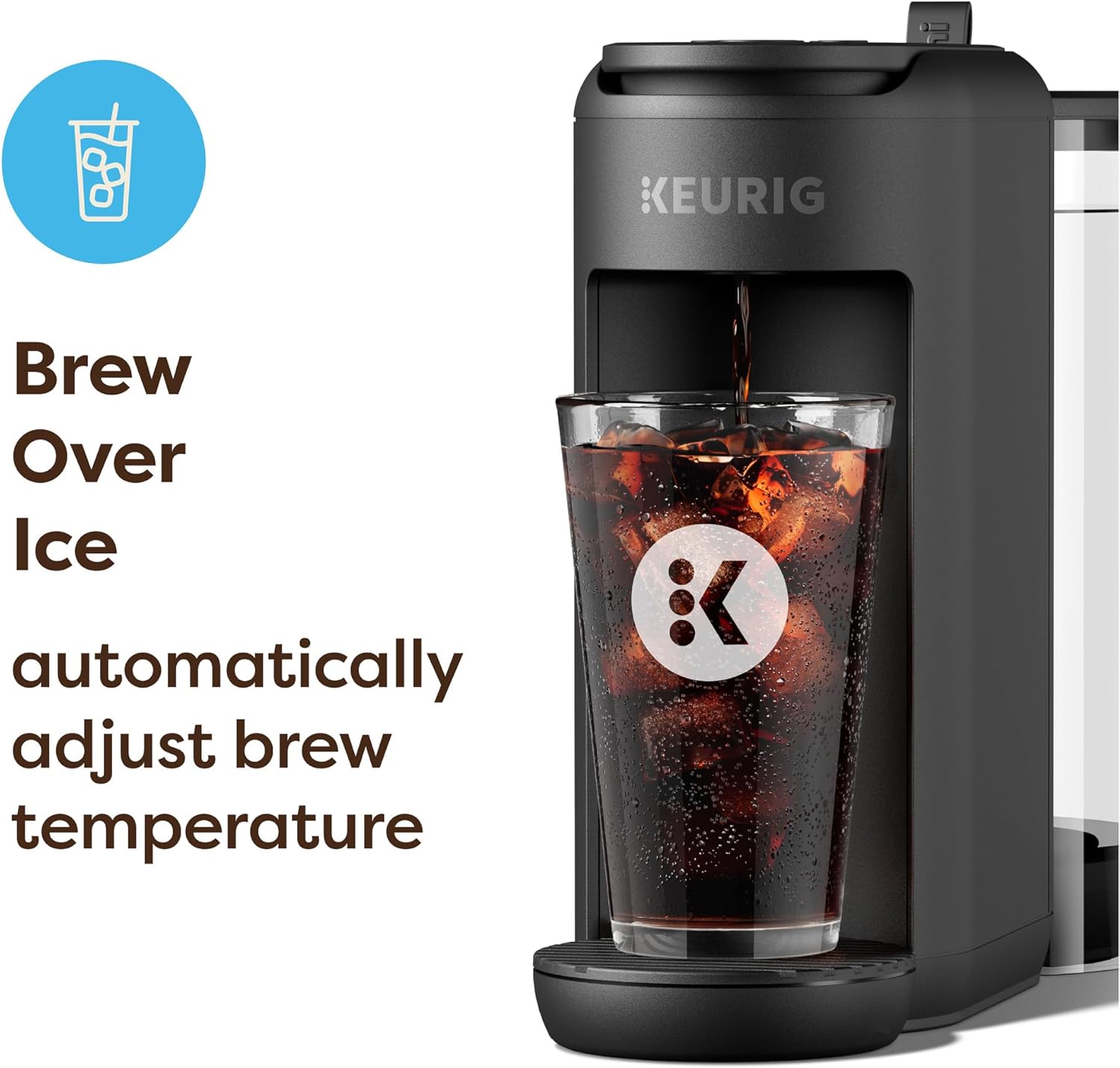 Thumbnail 2 de Keurig K-Mini Mate Plus: Compact Single-Serve Coffee, Brew Over Ice, Strong Brew, 50 oz Reservoir