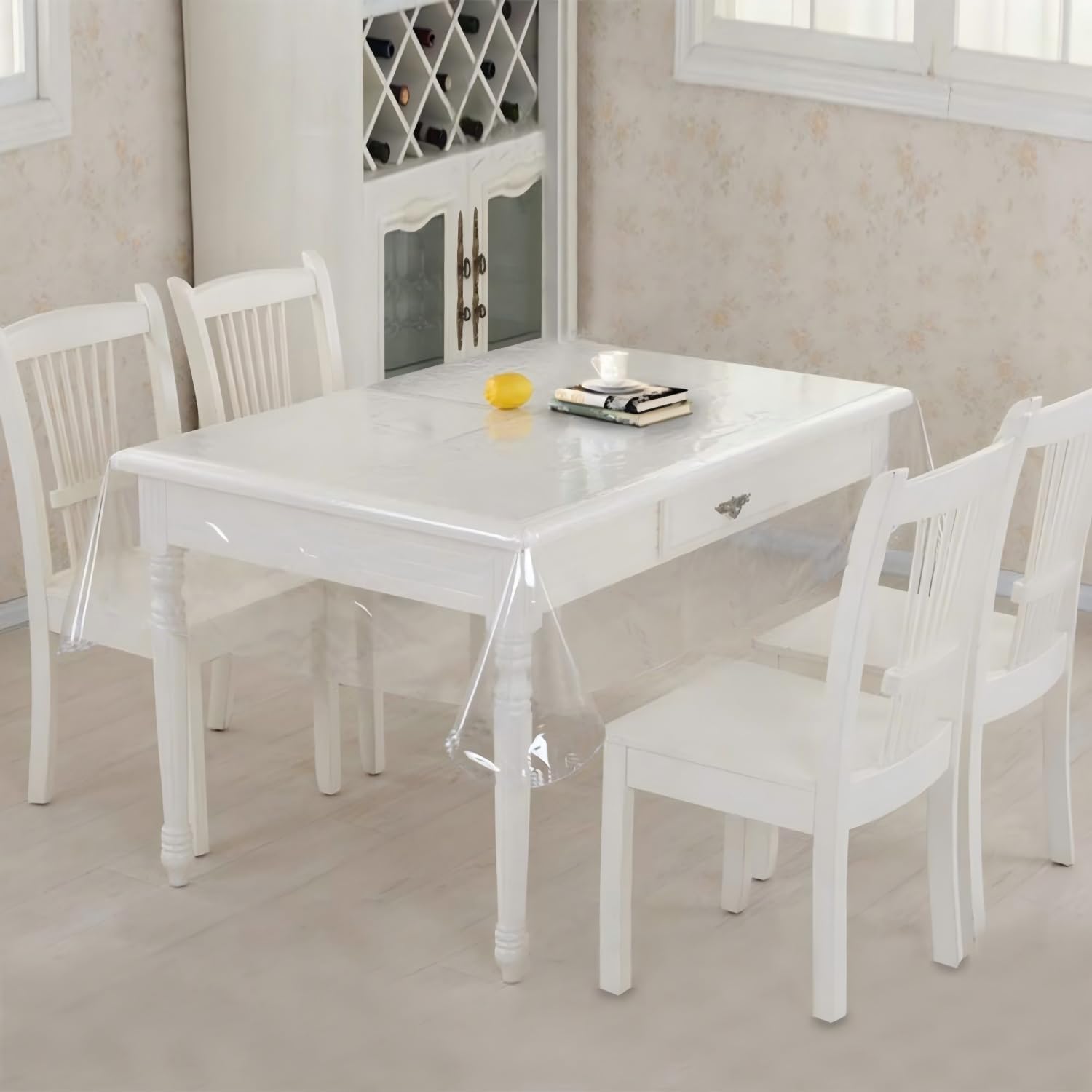 Detalle 2 de sancua Waterproof Clear Tablecloth 54 x 78