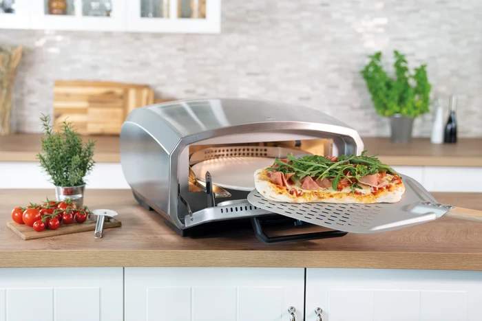 Detalle 2 de Unold PIZZAOFEN Enzo – 500 °C Pizzaofen 🍕