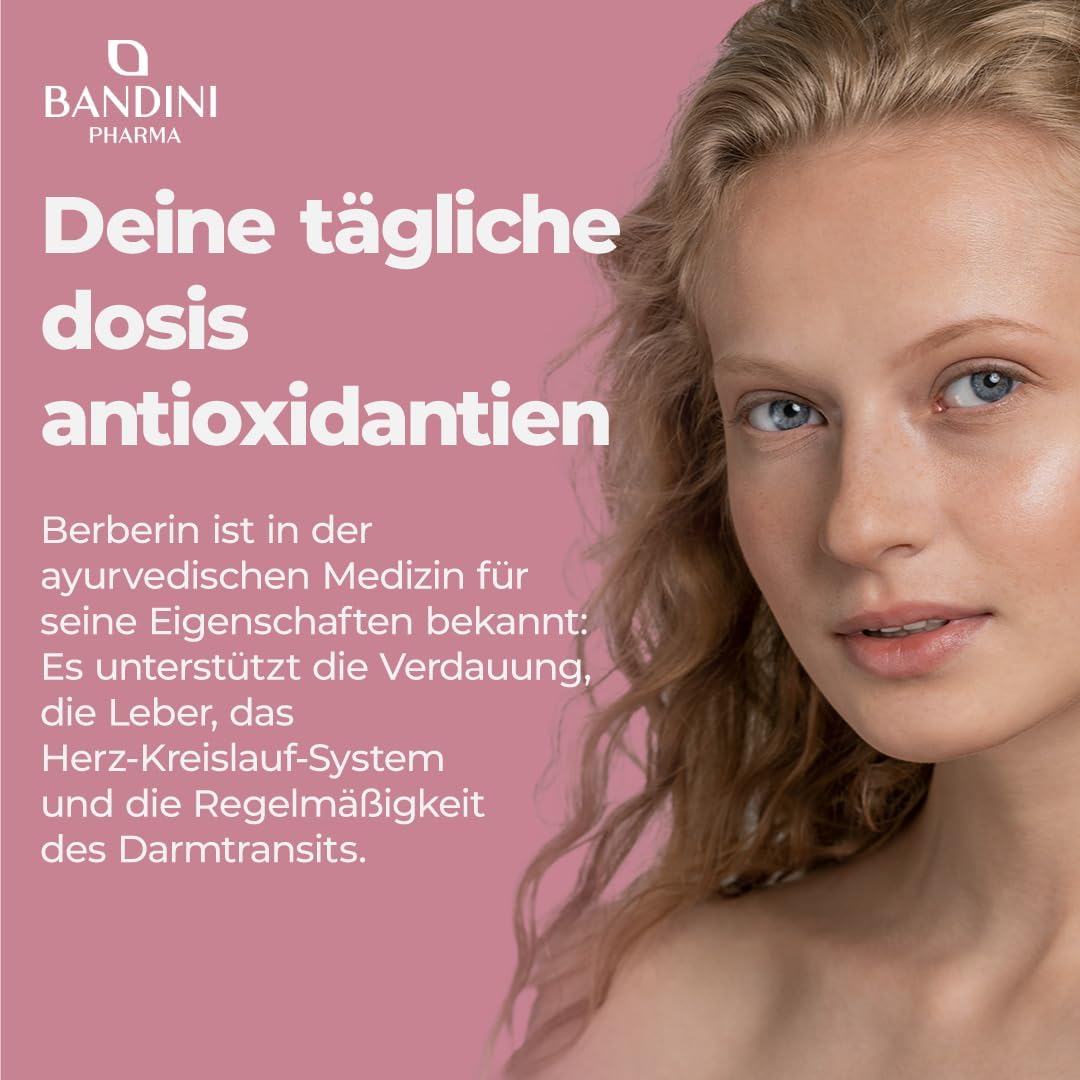 Detalle de Bandini Berberin 1000mg Rein Hochdosiert