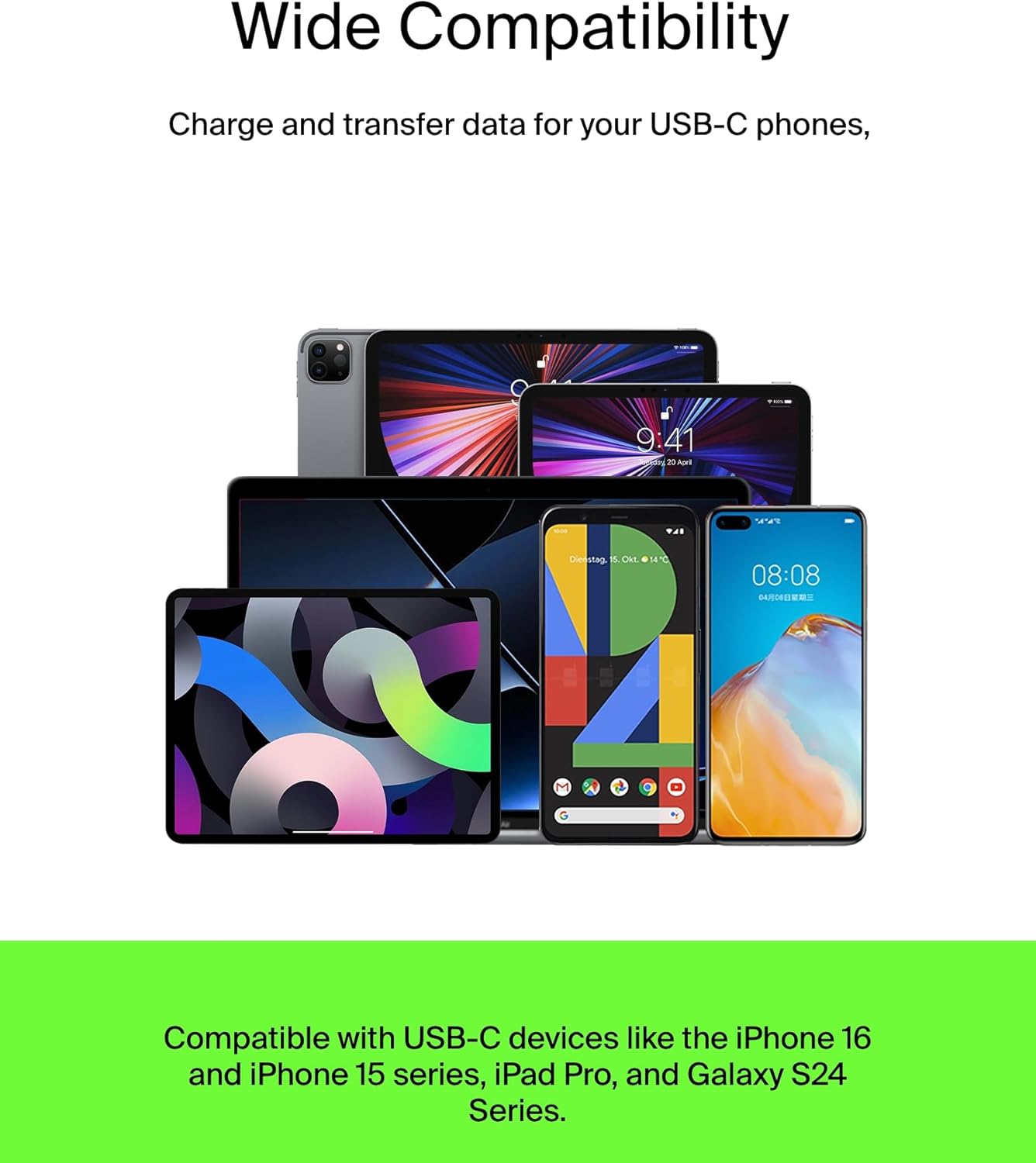 Thumbnail 5 de Belkin BoostCharge USB-C to USB-A Cable 1m