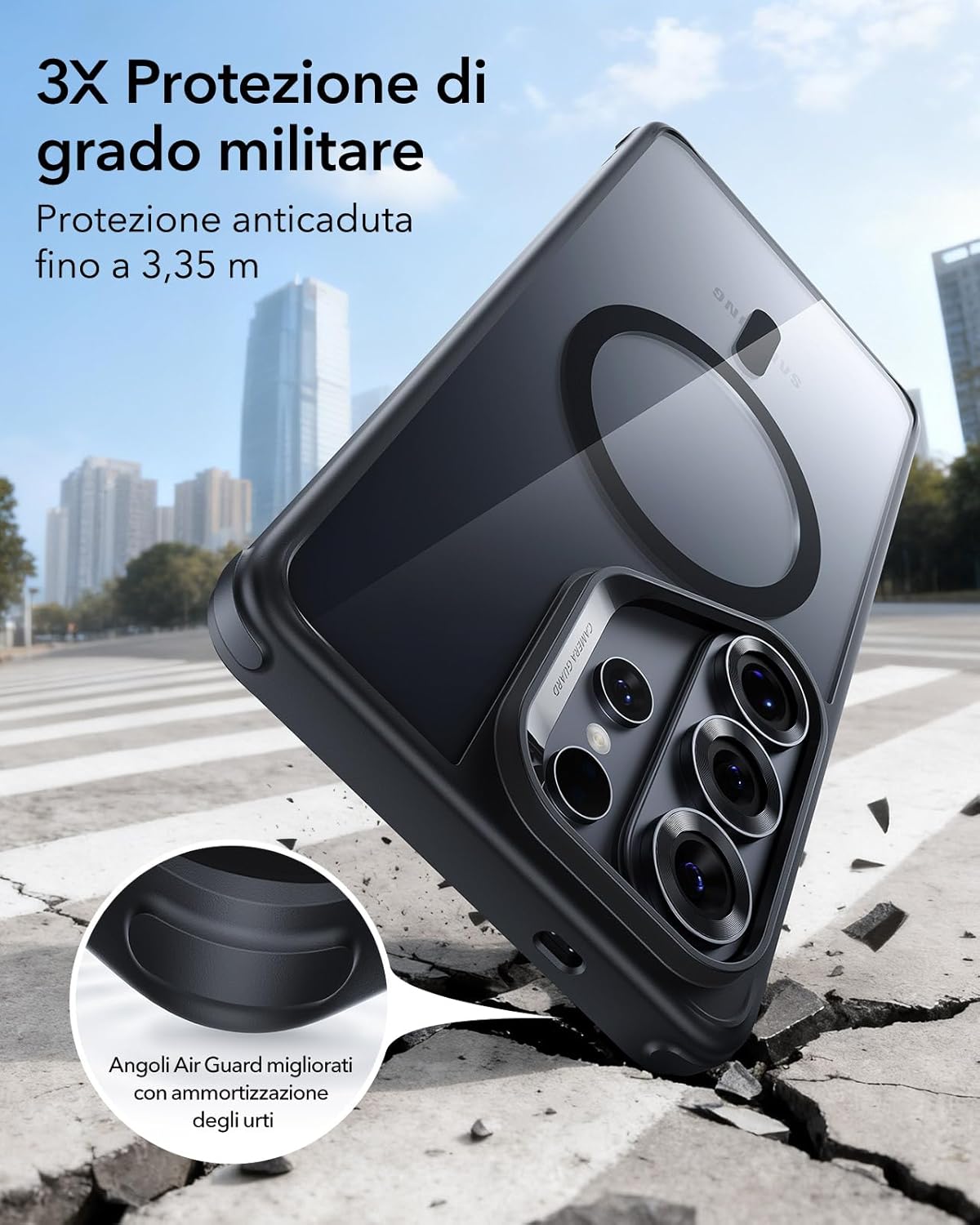 Detalle de ESR Cover MagSafe per Galaxy S26 Ultra
