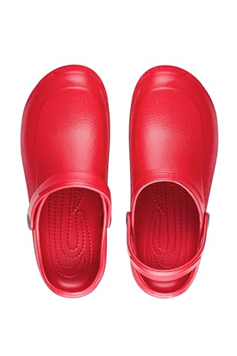 Thumbnail 2 de ESTRO Zuecos Sanitarios Mujer Goma 38 Rojo