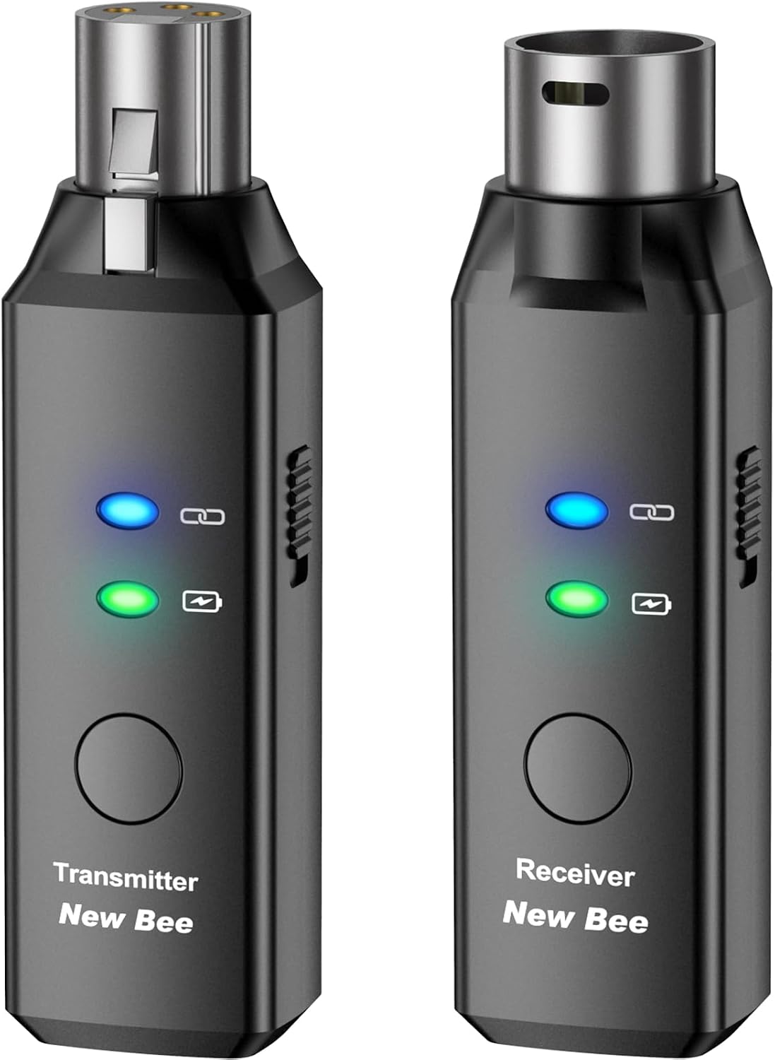 Detalle de New Bee WP-7 Wireless XLR Microphone System, 5.8GHz, 6 Channels