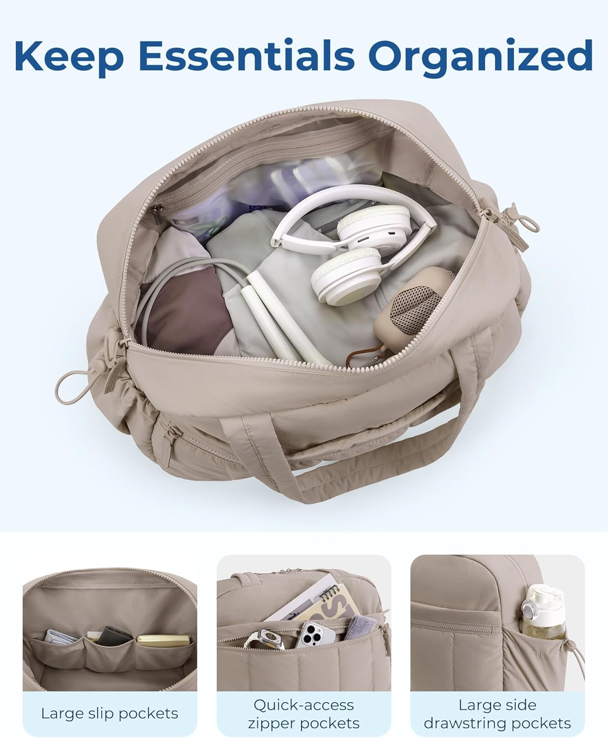 Thumbnail 4 de BAGSMART 24L Weekend Travel Bag