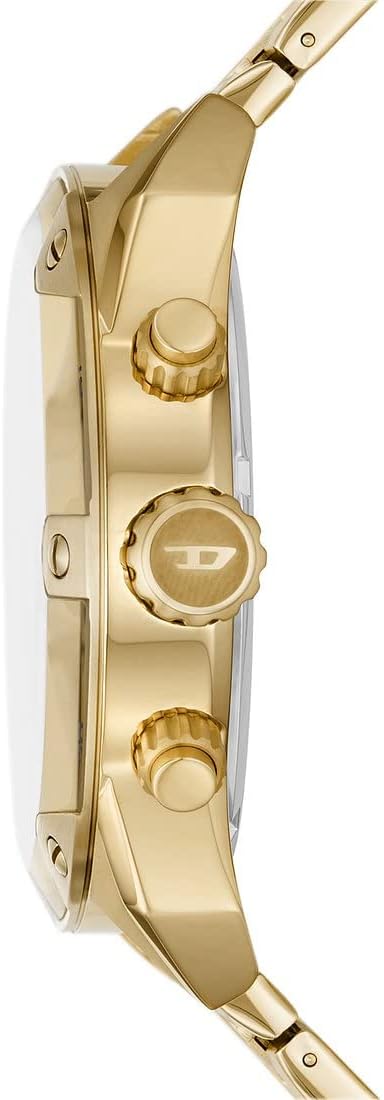 Thumbnail 1 de Diesel Spiked Uhr für Männer – Quarz-Chronograph mit goldfarbener Edelstahlarmband