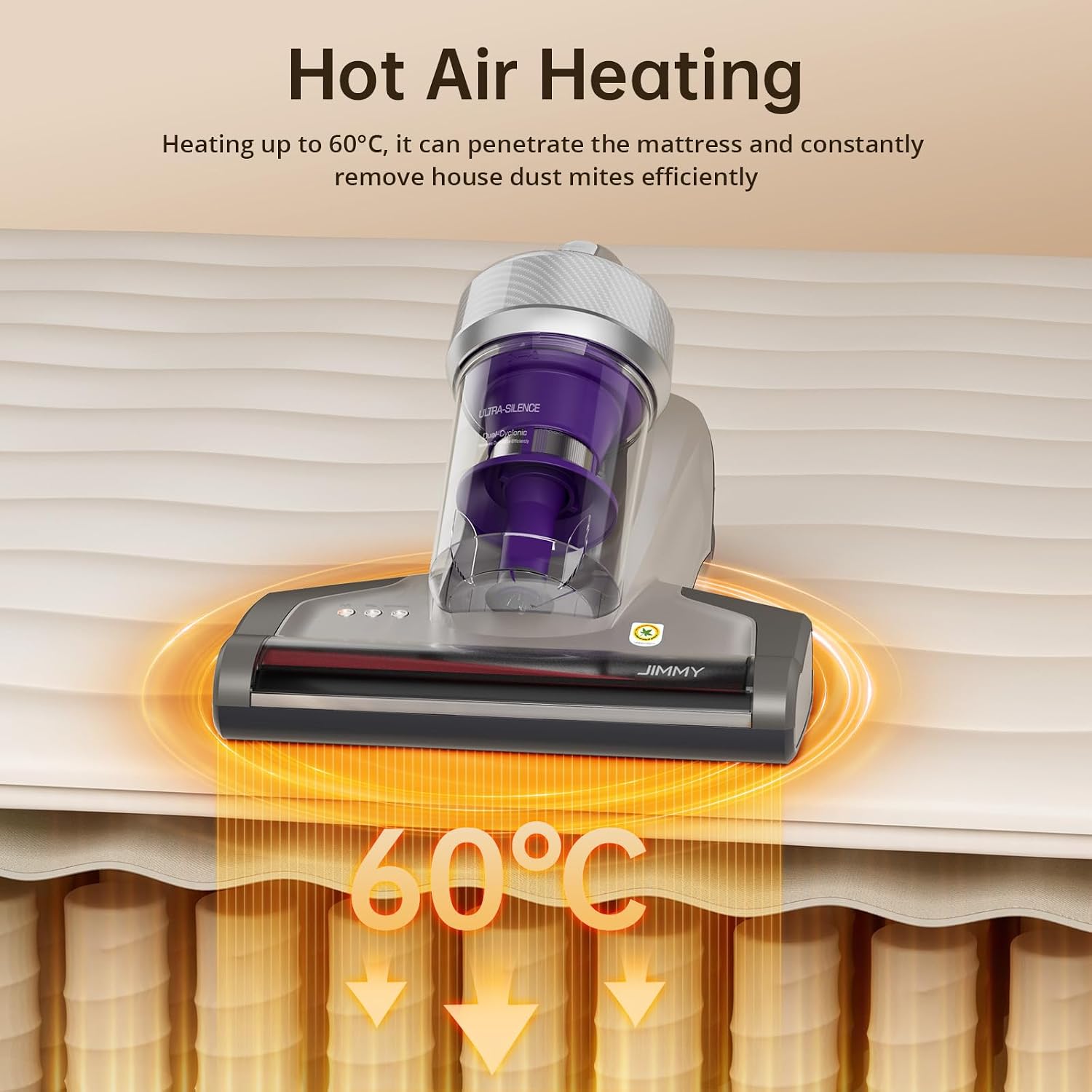 Detalle 2 de Jimmy JV35 Mattress Vacuum Cleaner 700W handheld vacuum 🧹