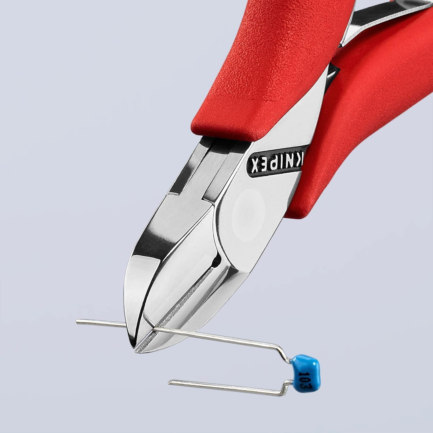 Detalle 2 de KNIPEX 77 01 115 szczypce tnące boczne do elektroniki, 115 mm