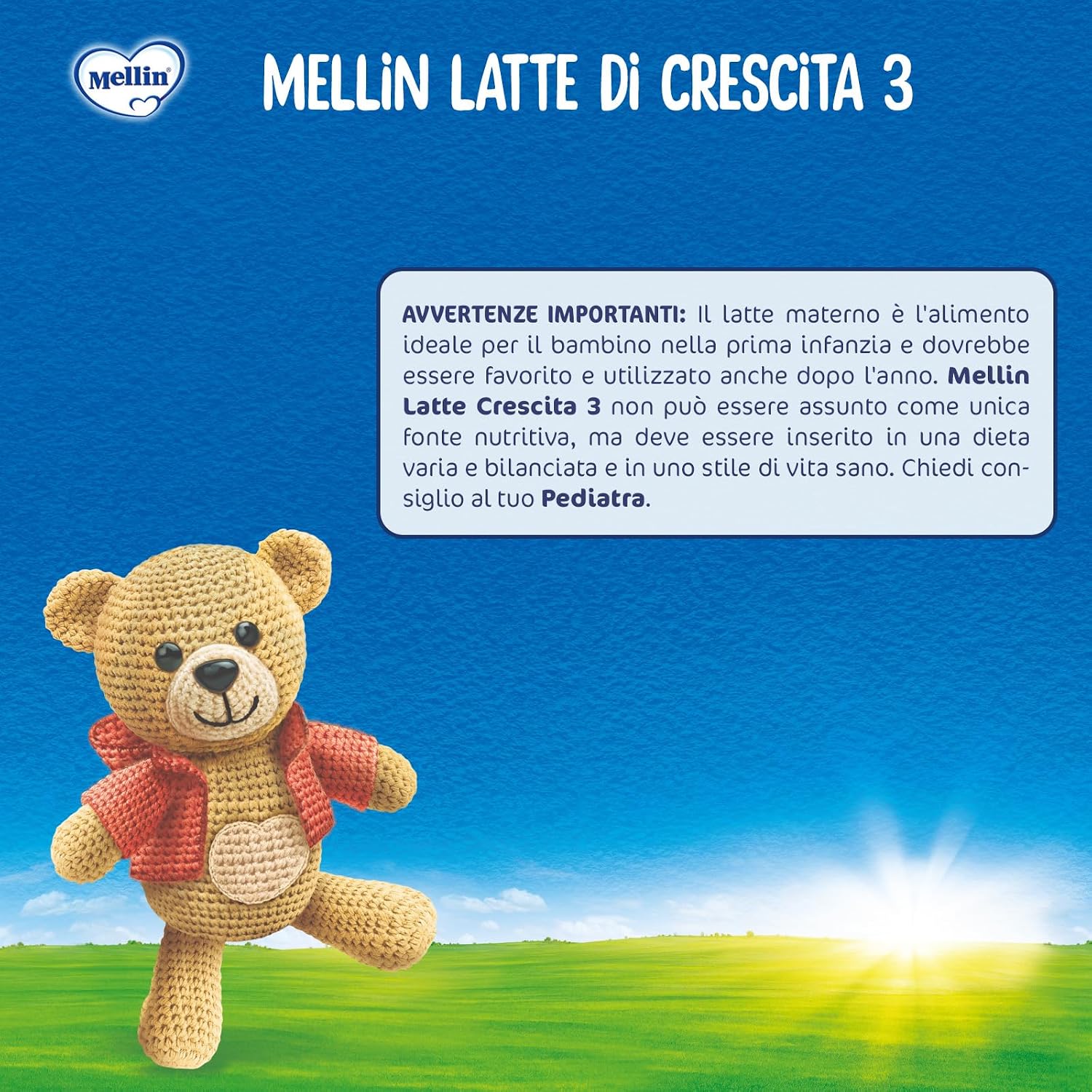 Detalle de Mellin 3 Latte di Crescita liquido 6x1L: valutazione d'acquisto