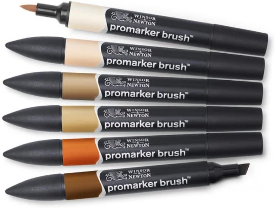 Winsor & Newton Promarker Brush Grafico Multicolore – Taglia Unica