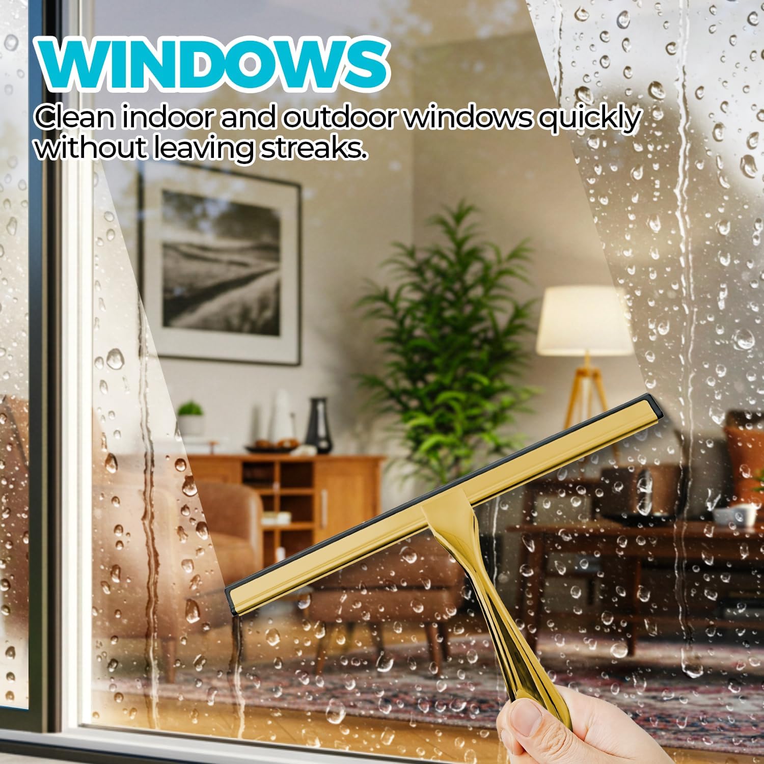 Detalle 2 de ALFLOD Shower Squeegee 12-Inch