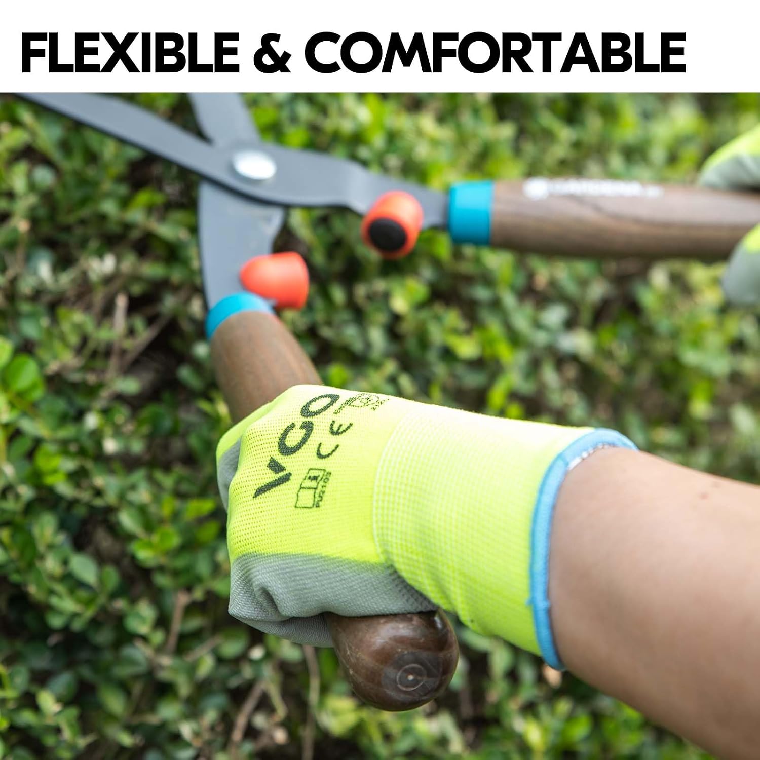 Detalle de Vgo... PU2103 10Pairs Safety Work Gloves – Polyurethane Coated, Latex-Free Gardening & DIY