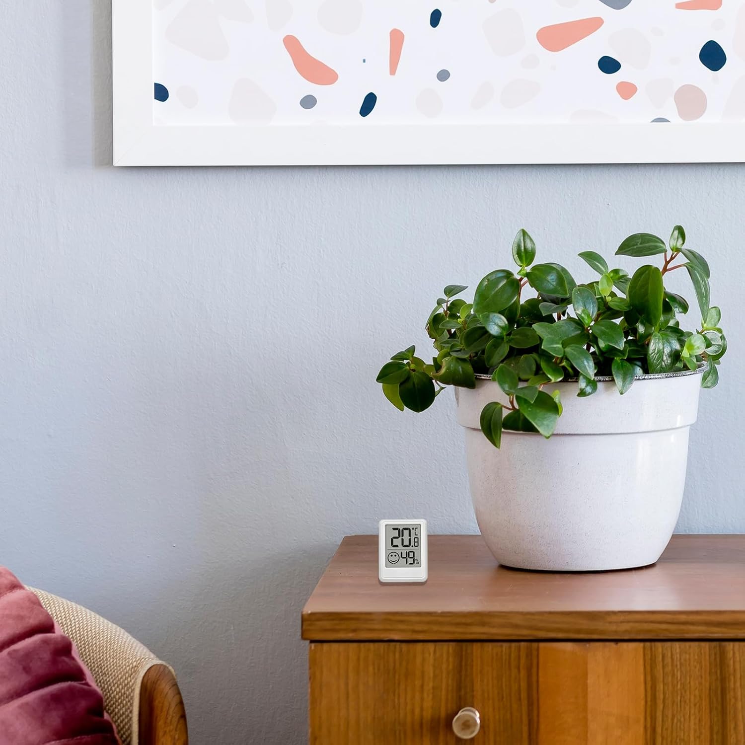 Thumbnail 1 de TFA Dostmann 3× Petit hygromètre numérique d’intérieur – mesure précise température et humidité