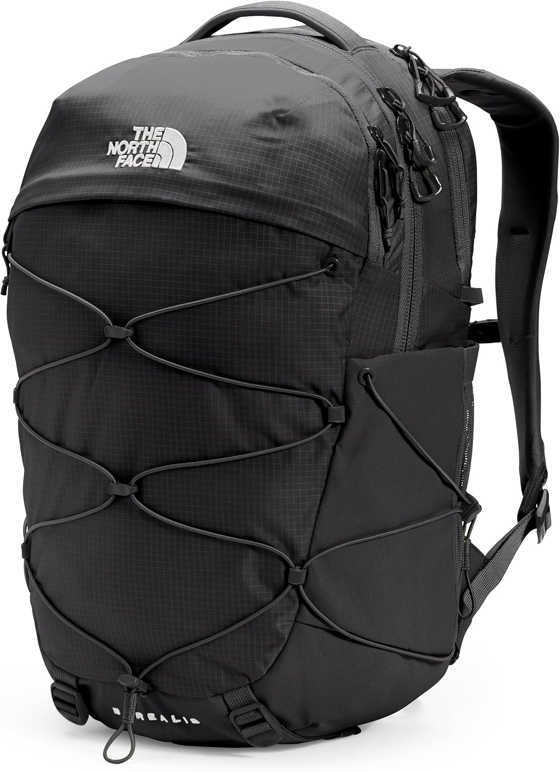 Detalle de The North Face Women's Borealis Backpack (Blk/Wht-NPF) — Everyday Comfort for Work, Classes, and Commutes