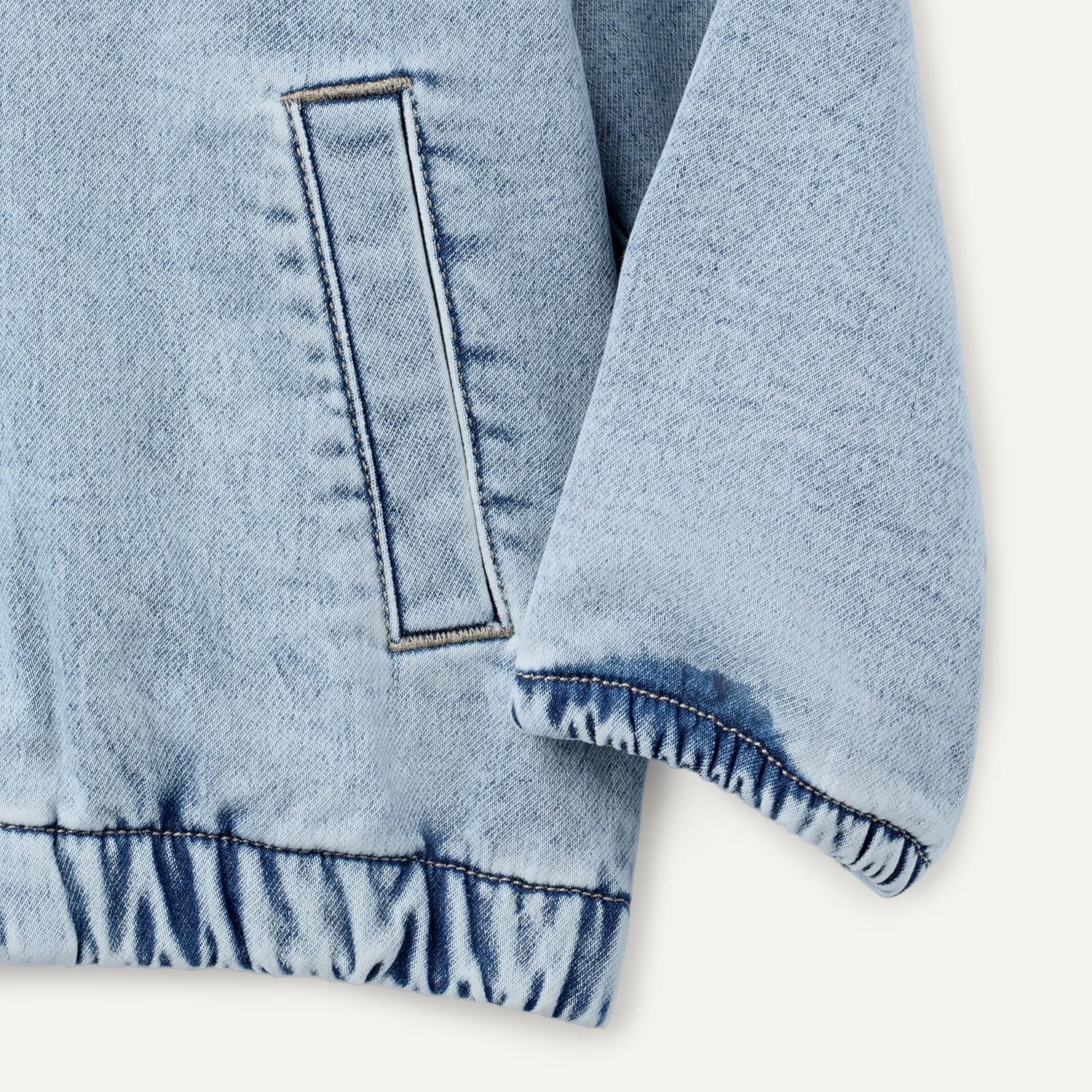 Thumbnail 4 de Amazon Essentials Veste en Denim Doux et Extensible – Coupe Standard Mixte Bébé
