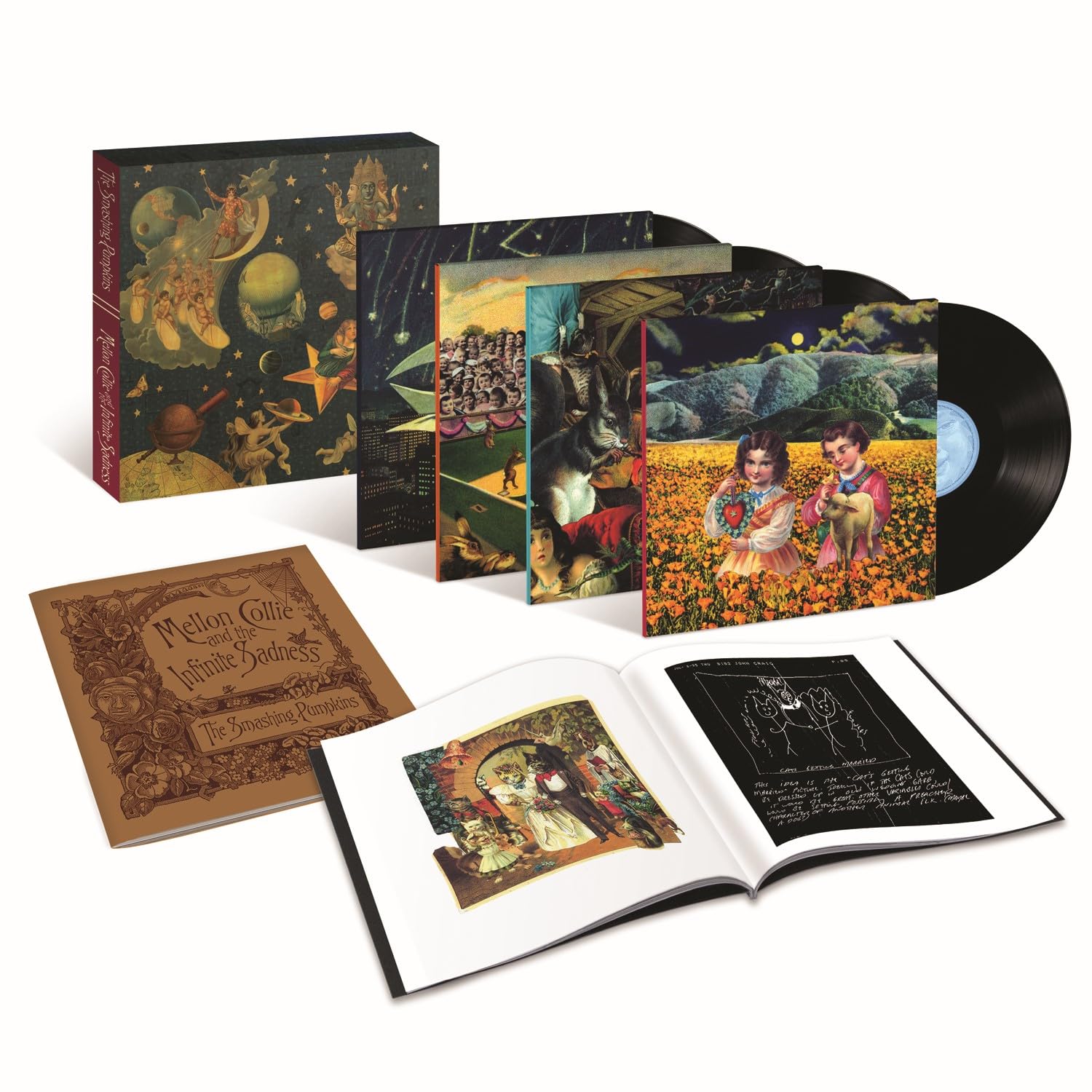 Thumbnail 1 de Mellon Collie And The Infinite Sadness – Coffret de 4 vinyles + 2 livres, Capitol Music Group (Smashing Pumpkins)