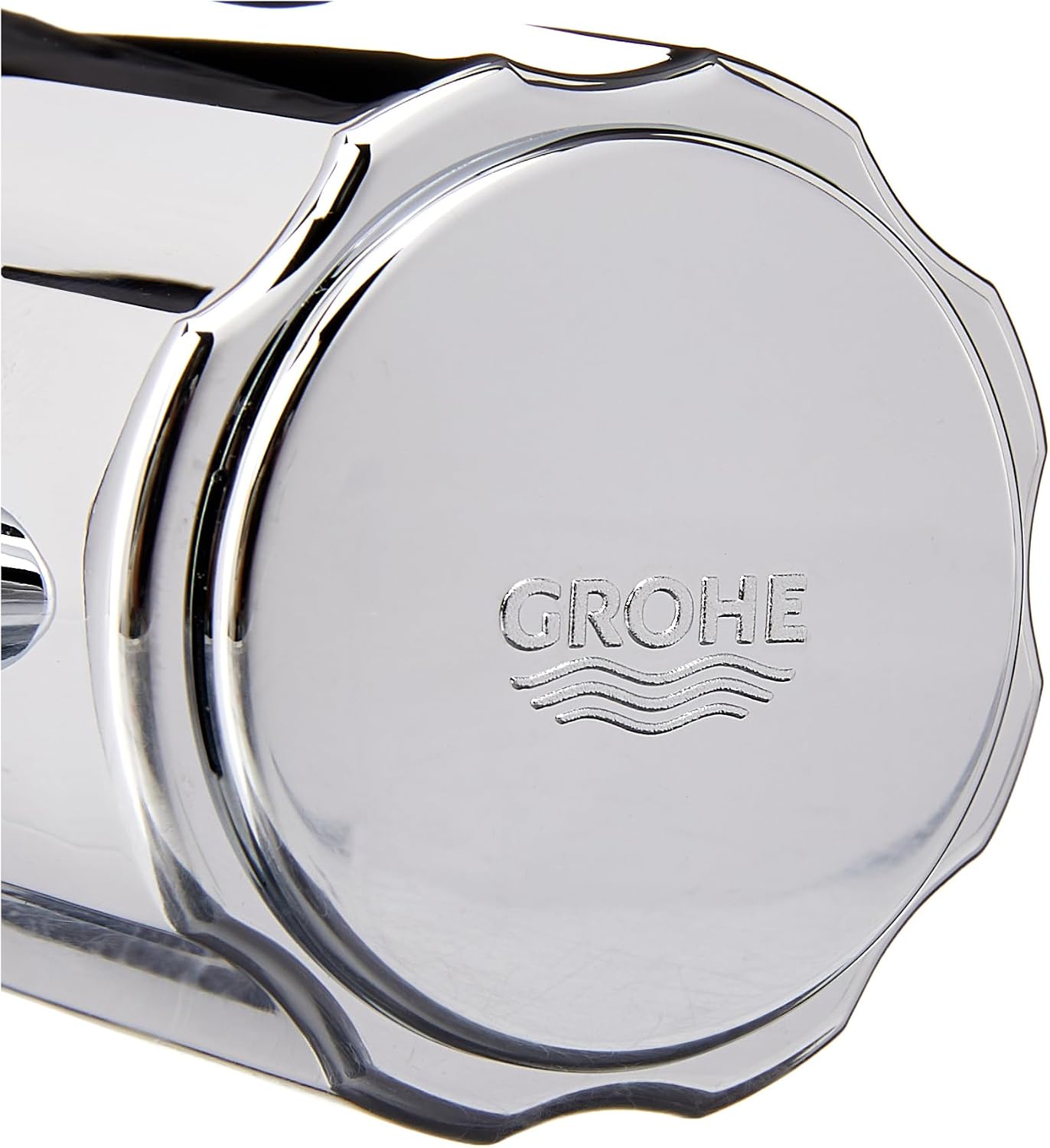 Detalle 2 de Grohe 47255000 Pulsante Selettore di Temperatura, Cromo – Ricambio originale Made in Germany
