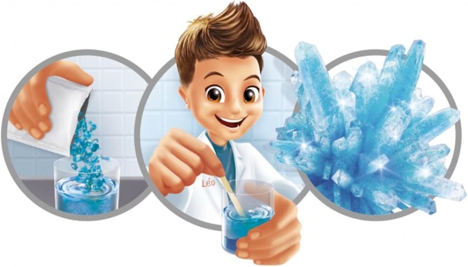 Thumbnail 5 de Buki Mini Lab Cristalli 3006BLU – Kit per crescere cristalli colorati per bambini 8+