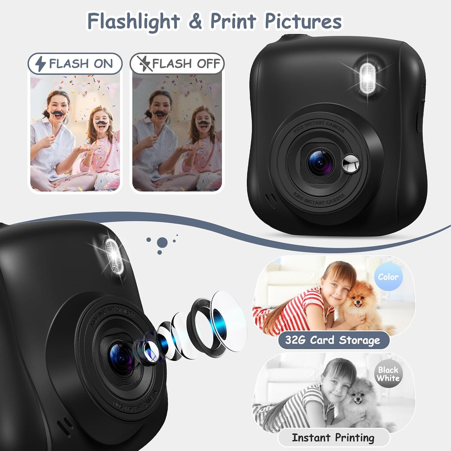 Thumbnail 6 de Hangrui Kids Camera 14MP with 32GB card